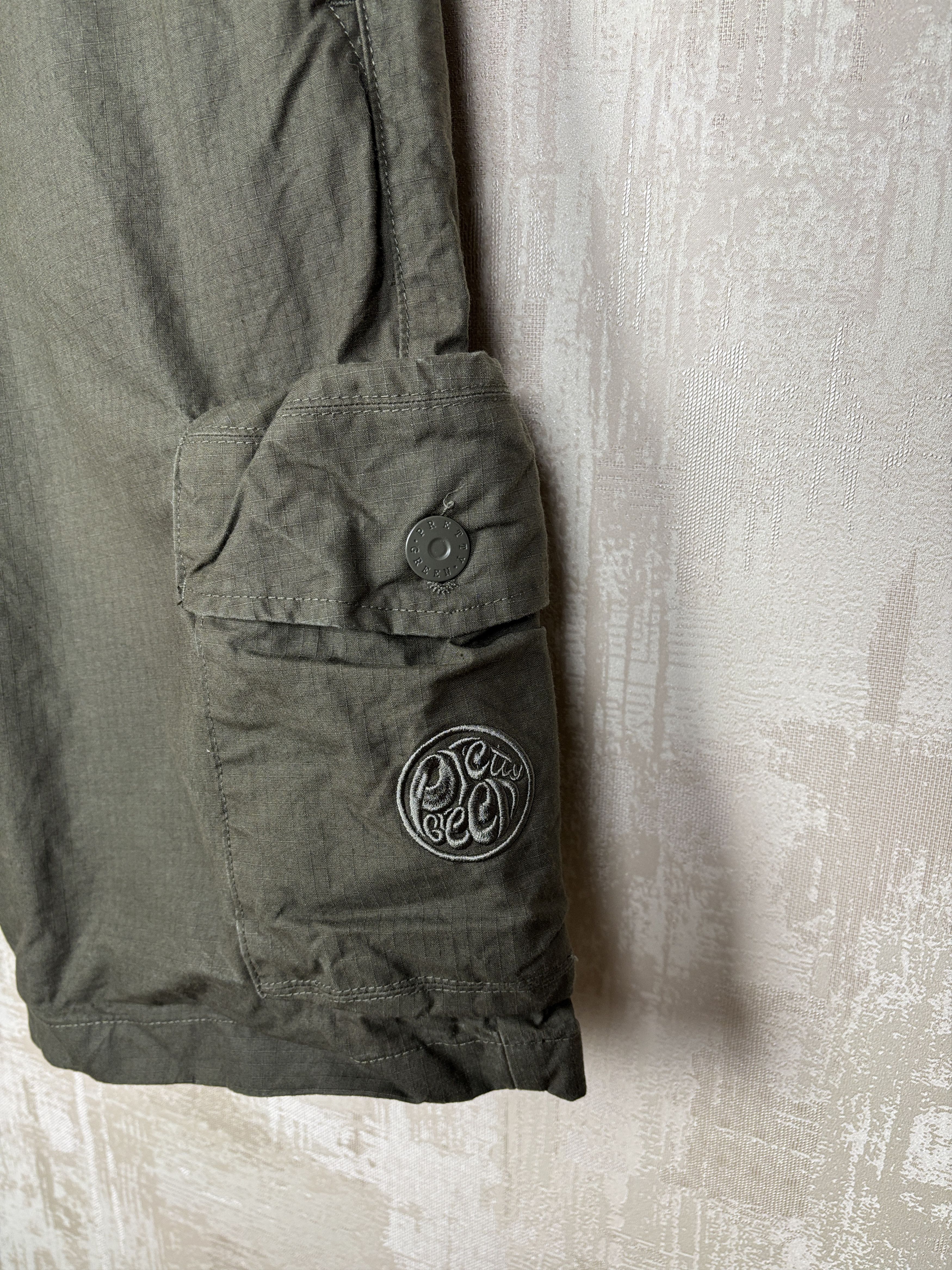 Pretty Green Pretty Green Combat Ripstop Cargo Shorts Khaki 3XL Size US 40 / EU 56 - 6 Thumbnail