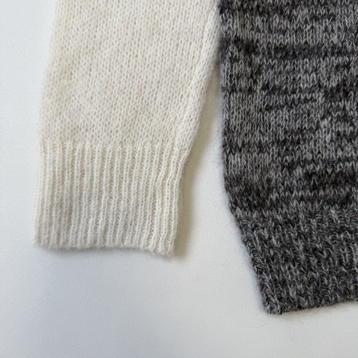 Dries Van Noten Abstract Weave Alpaca Wool Sweater Size US M / EU 48-50 / 2 - 15 Thumbnail