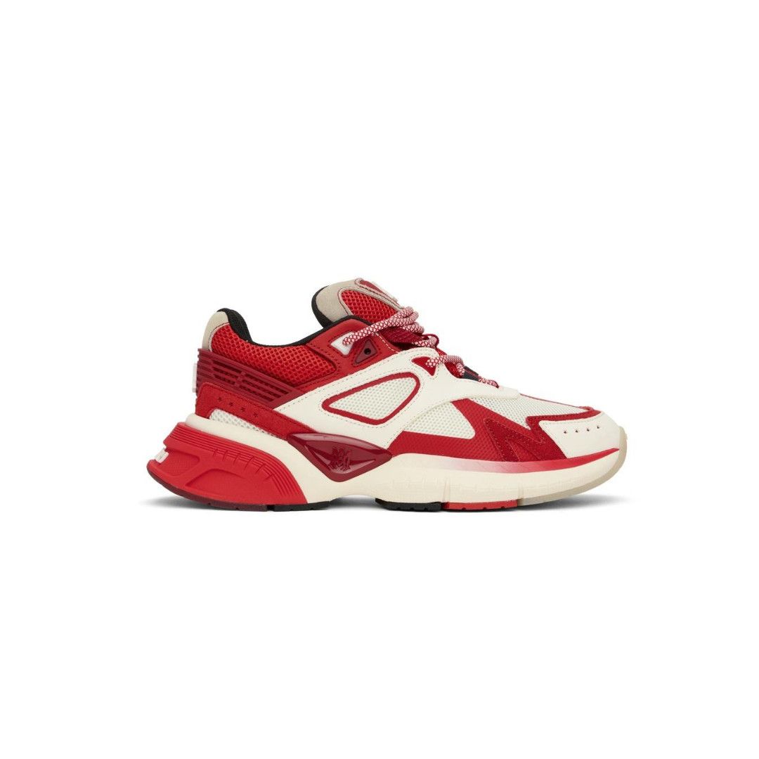 Amiri o1s1wg110325 MA Runner Sneakers in Red/White Size US 10 / EU 43 - 1 Thumbnail