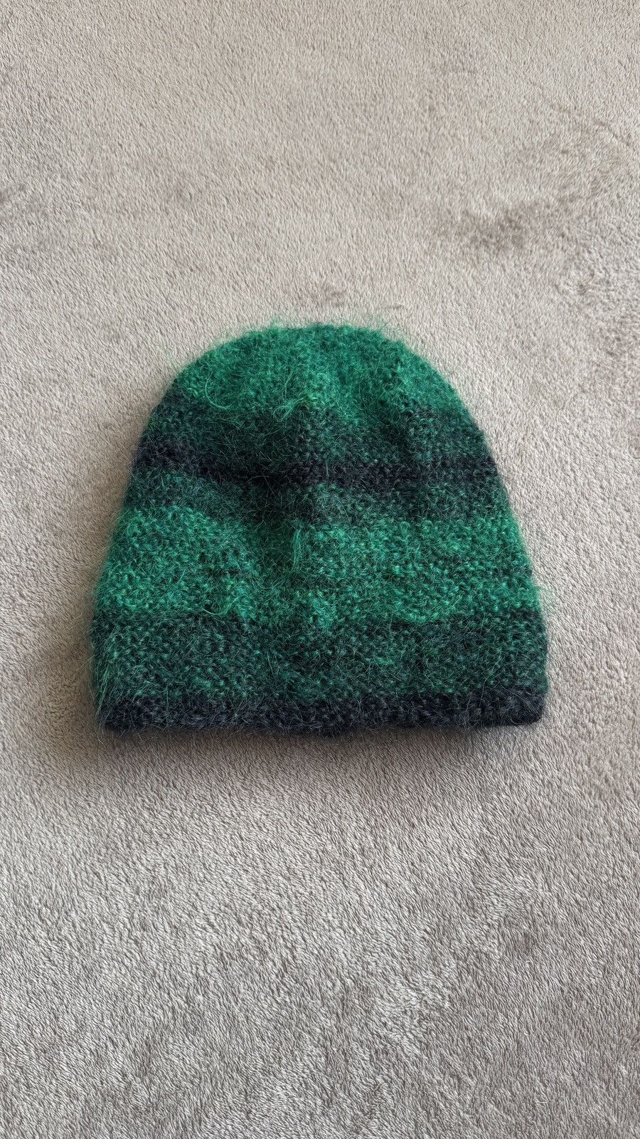 Hysteric Glamour Y2K Vintage Fluffy Knit Mohair Hat margiela moncler prada Size ONE SIZE - 3 Thumbnail
