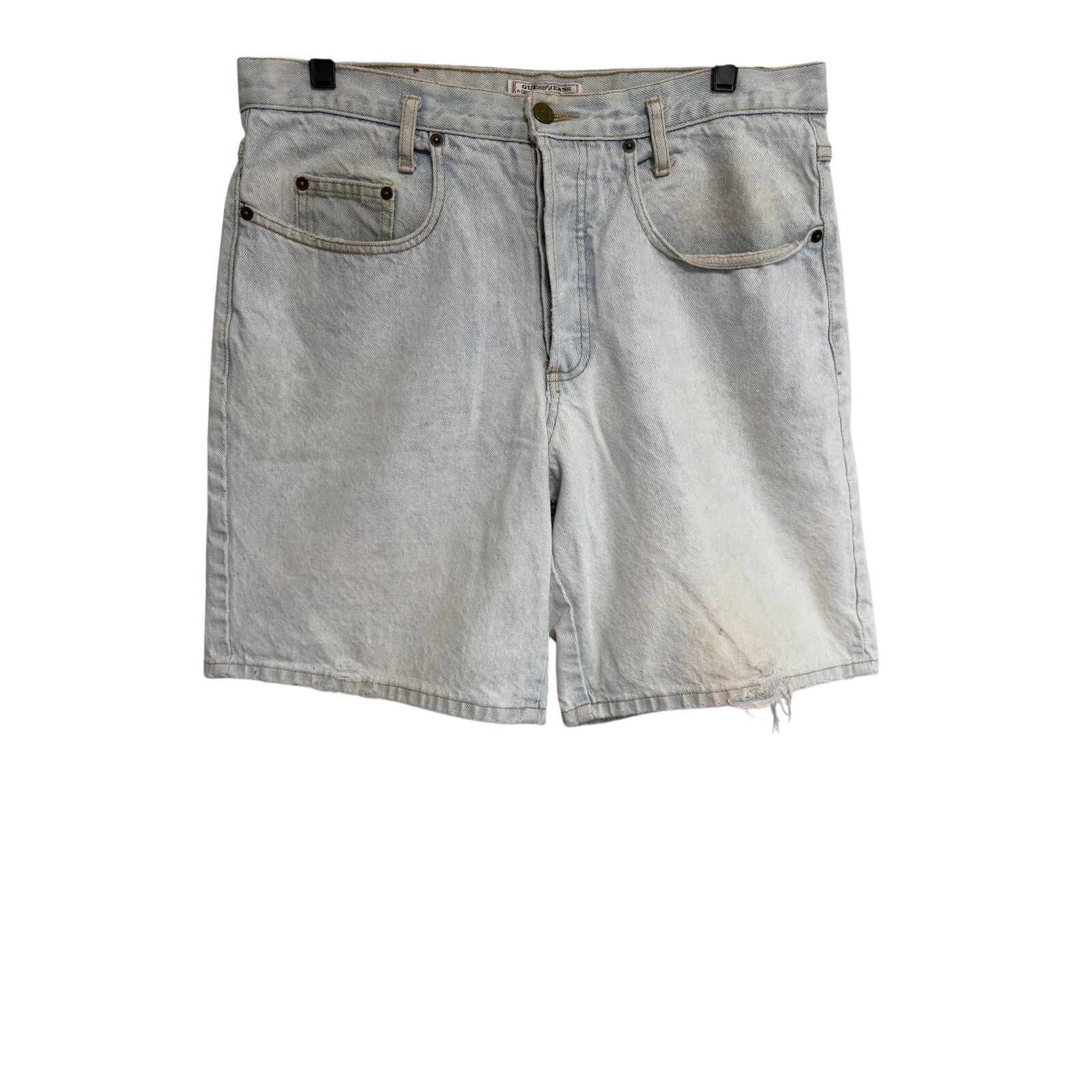 Guess Vintage Guess U.S.A Jean Shorts Womens Size 4 Size 27" / US 4 / IT 40 - 1 Thumbnail