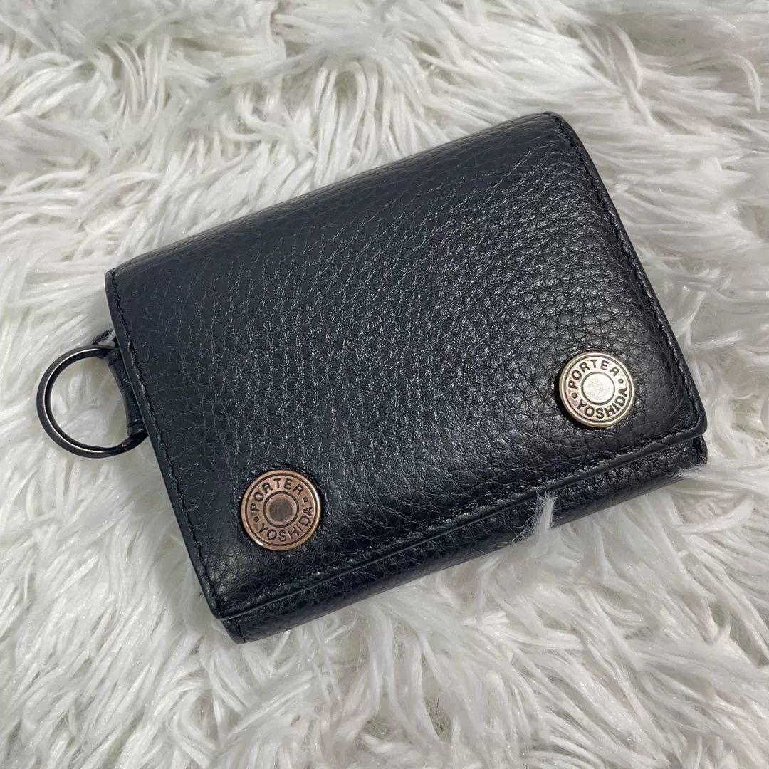 Porter porter shrink tri purse compact wallet Size ONE SIZE - 1 Thumbnail