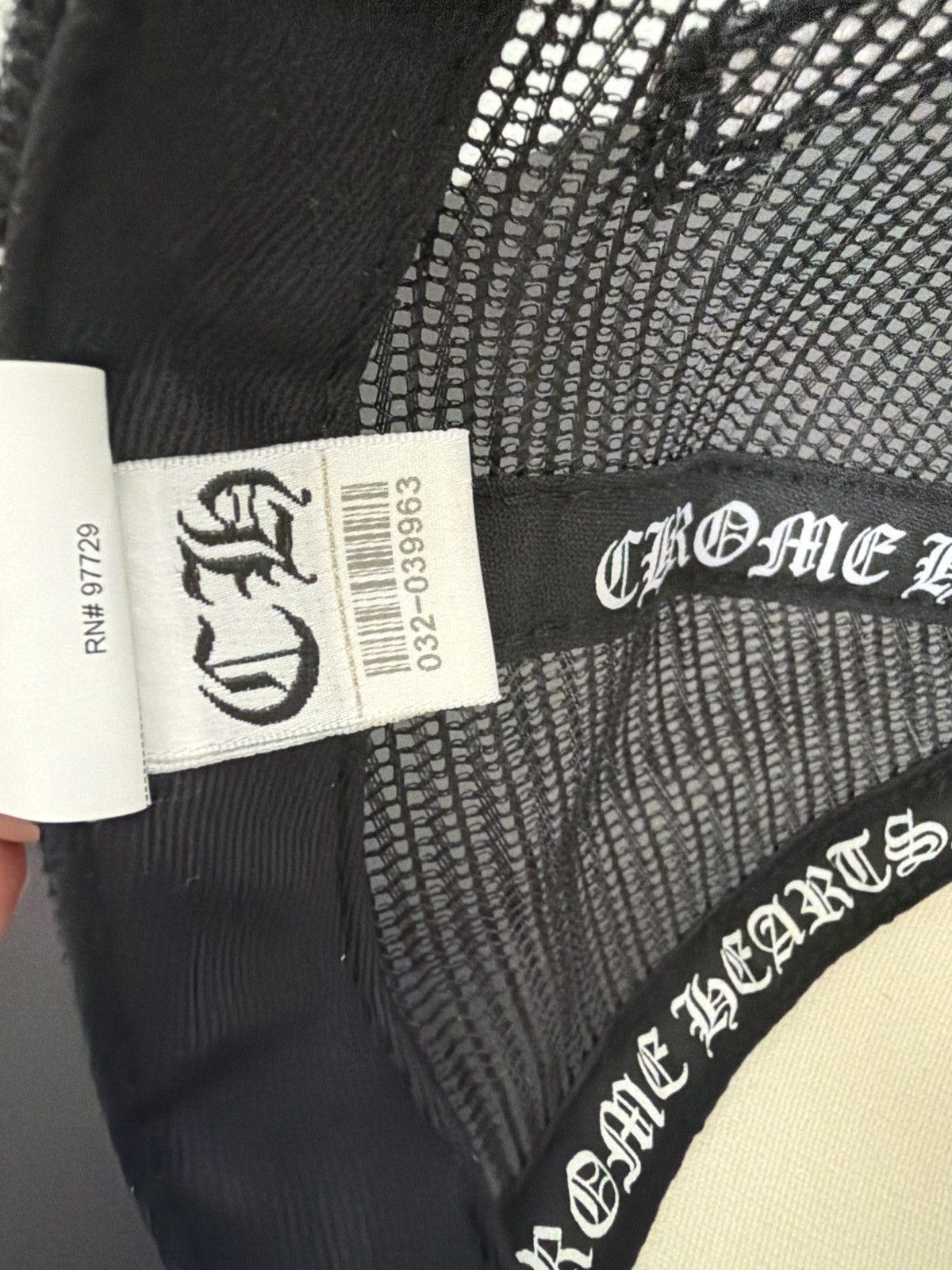 Chrome Hearts Chrome Hearts Taco hat Size ONE SIZE - 5 Thumbnail