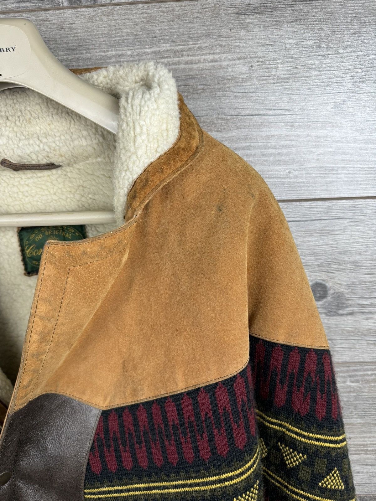 Unique warm rare vintage bomber jacket of the 80s from Skin