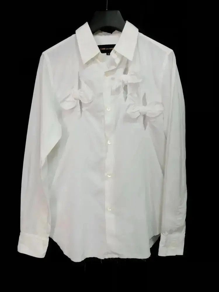 Comme des Garcons Comme des Garcons 03SS extreme unbalancement shirt-2505 Size US M / EU 48-50 / 2 - 1 Thumbnail