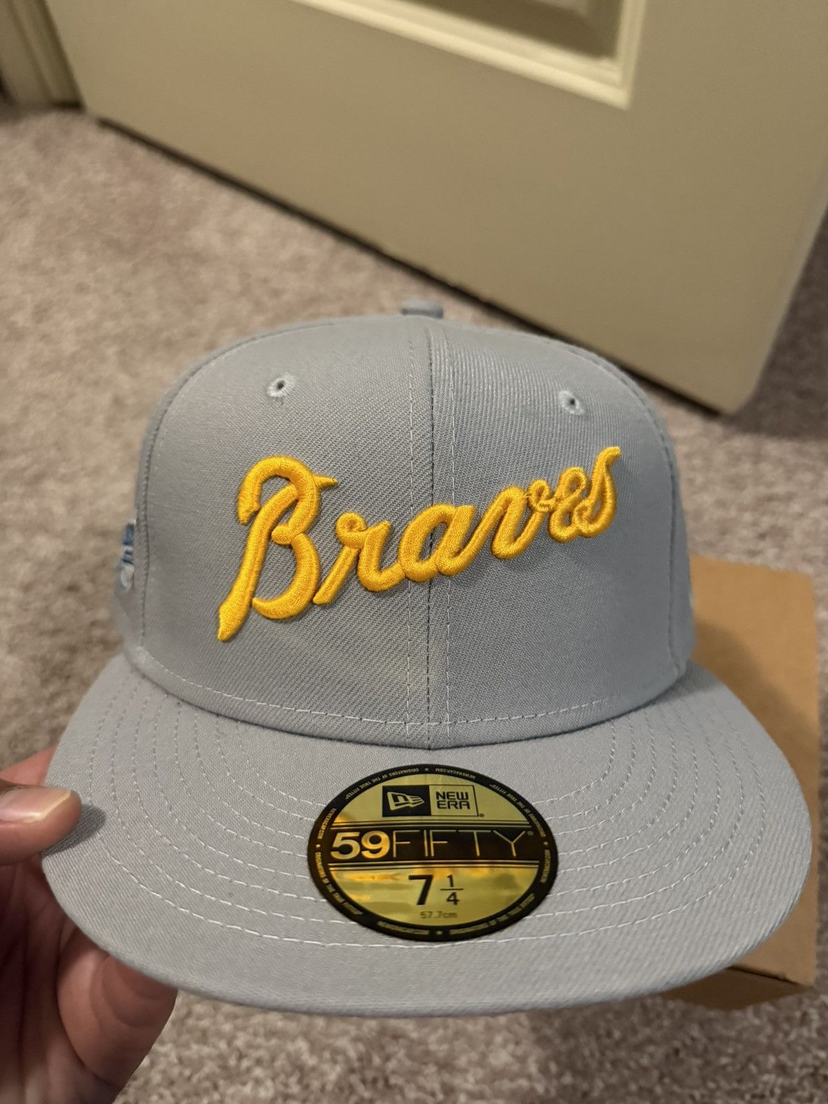 Hat Club 7 1/4 New Era Atlanta Braves 30th Anniversary Fitted Size ONE SIZE - 2 Thumbnail