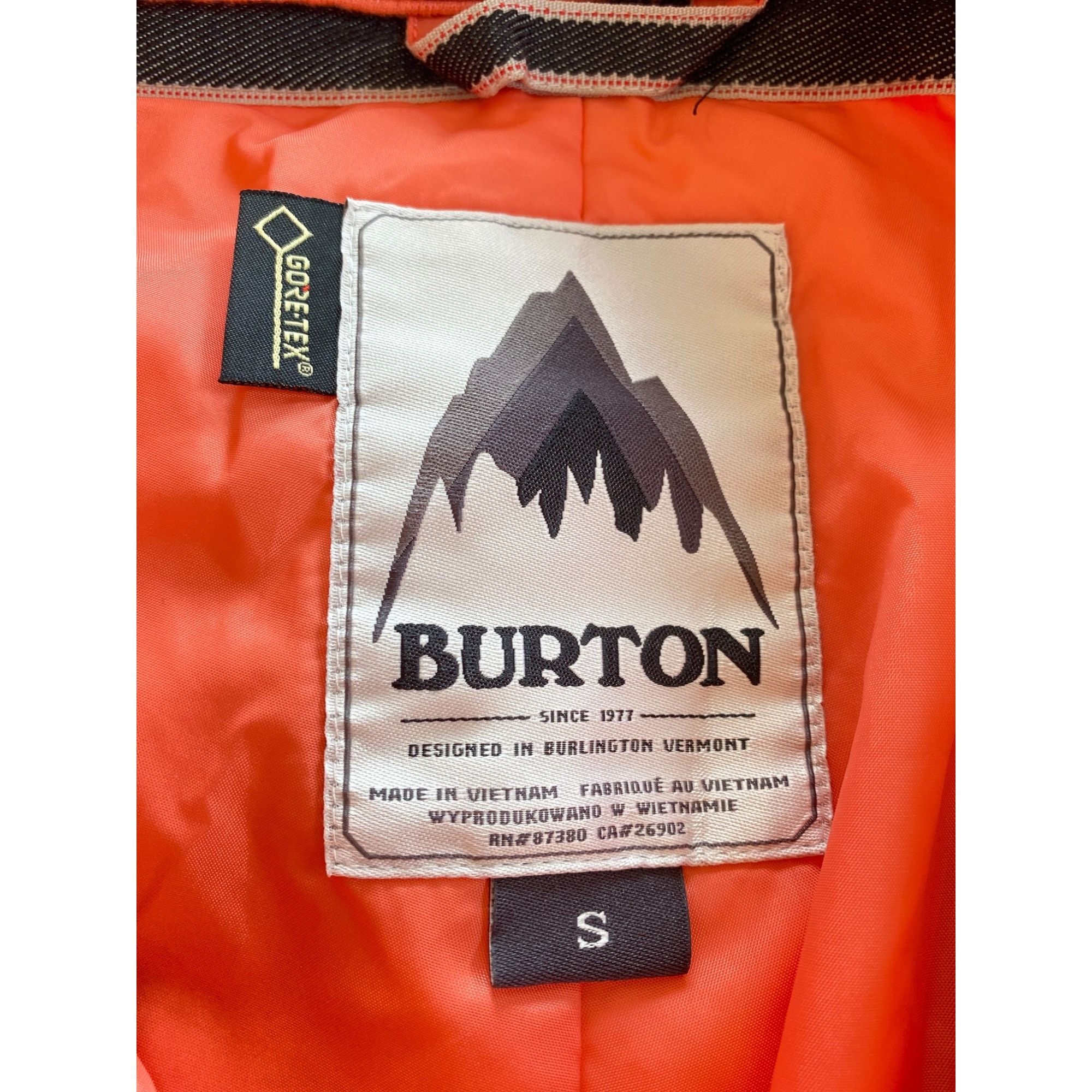 Burton NWOT Burton GORE-TEX Vinh Long Snowboard/Ski Pants Men's S O Size US 34 / EU 50 - 5 Thumbnail
