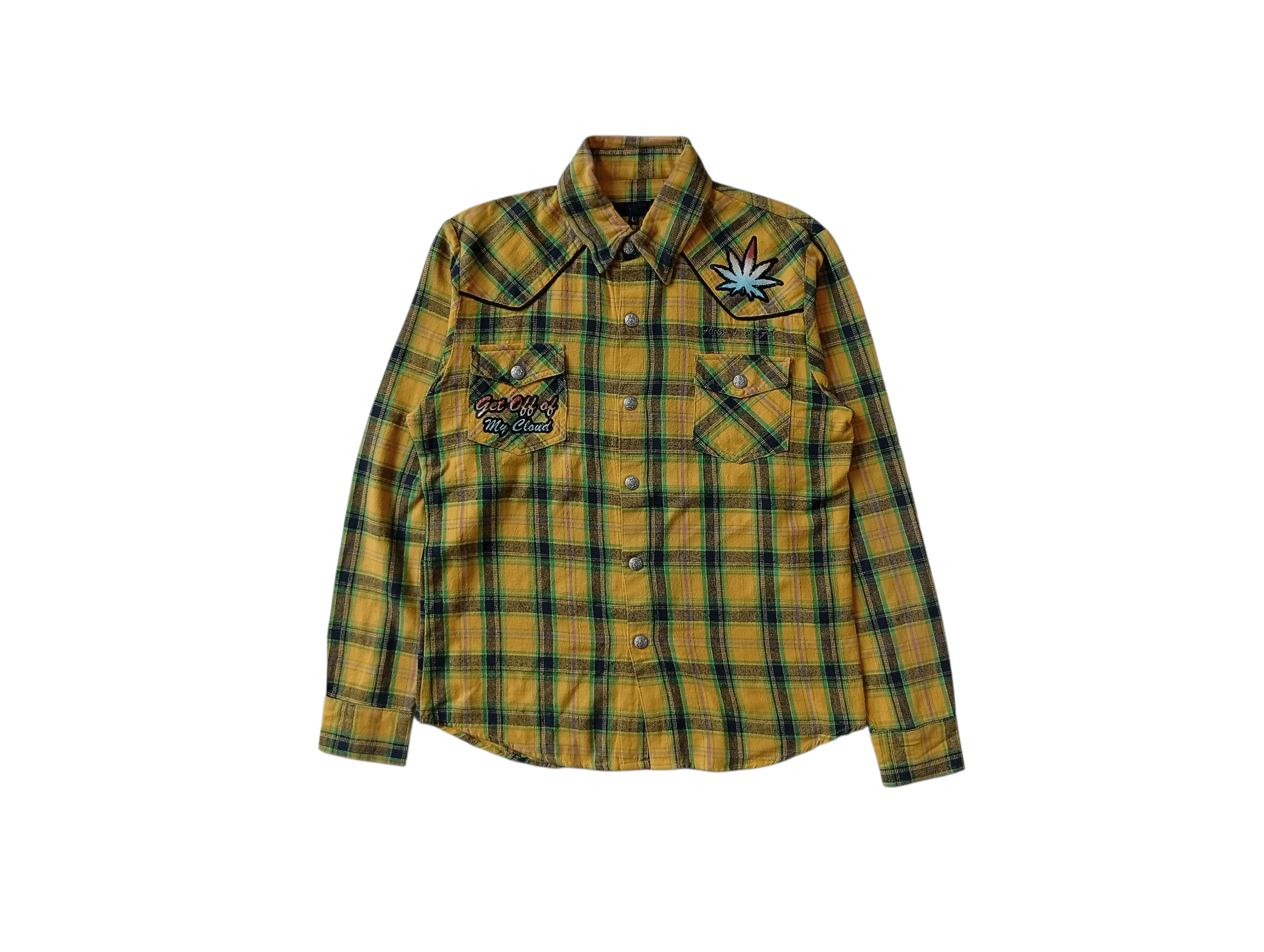 Japanese Brand In The Attic ATC 'forget fate' Western flanel shirt Size US L / EU 52-54 / 3 - 1 Thumbnail