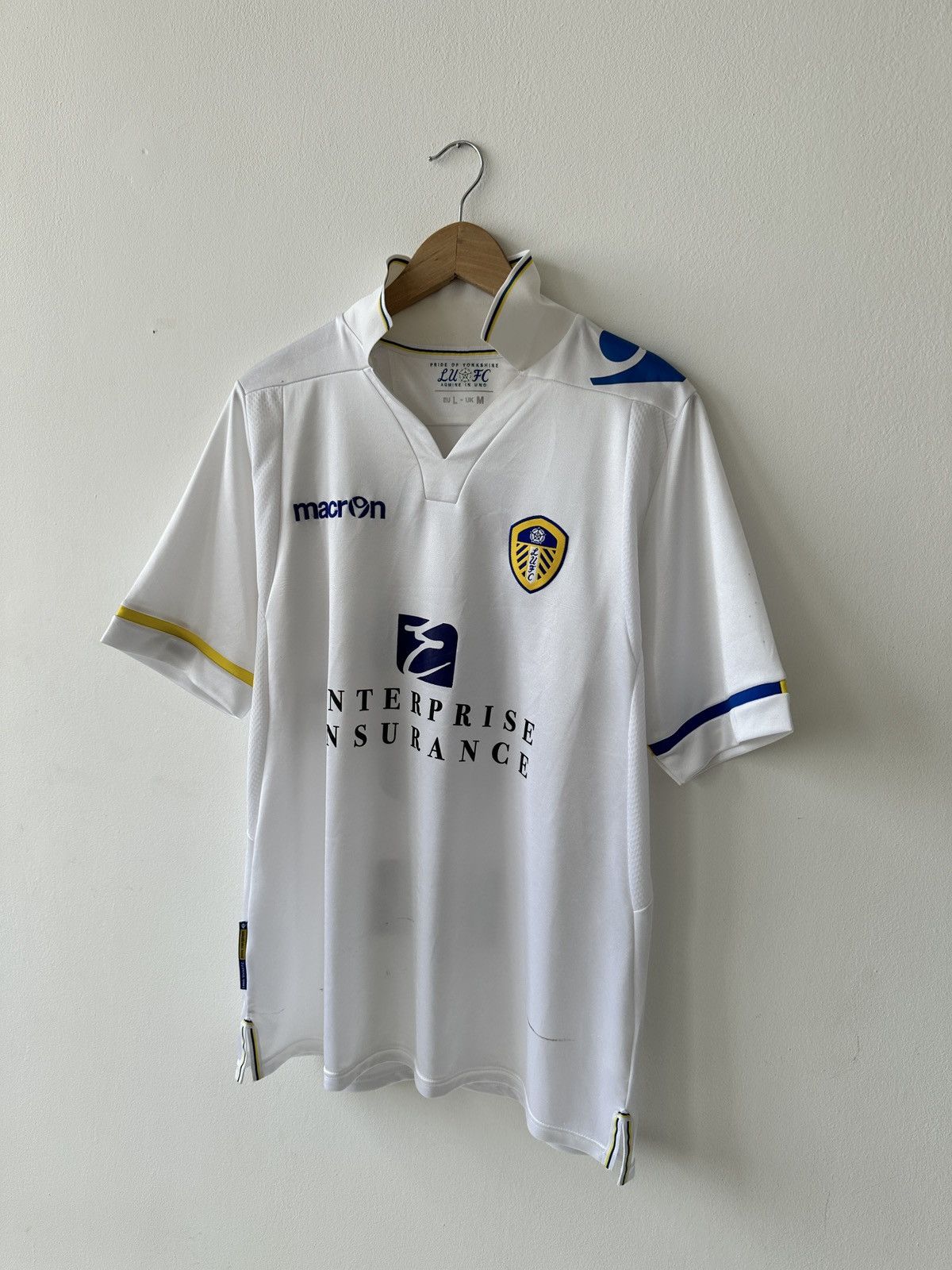 Macron Leeds United 2011/2012 Home Jersey Macron Size US L / EU 52-54 / 3 - 3 Thumbnail