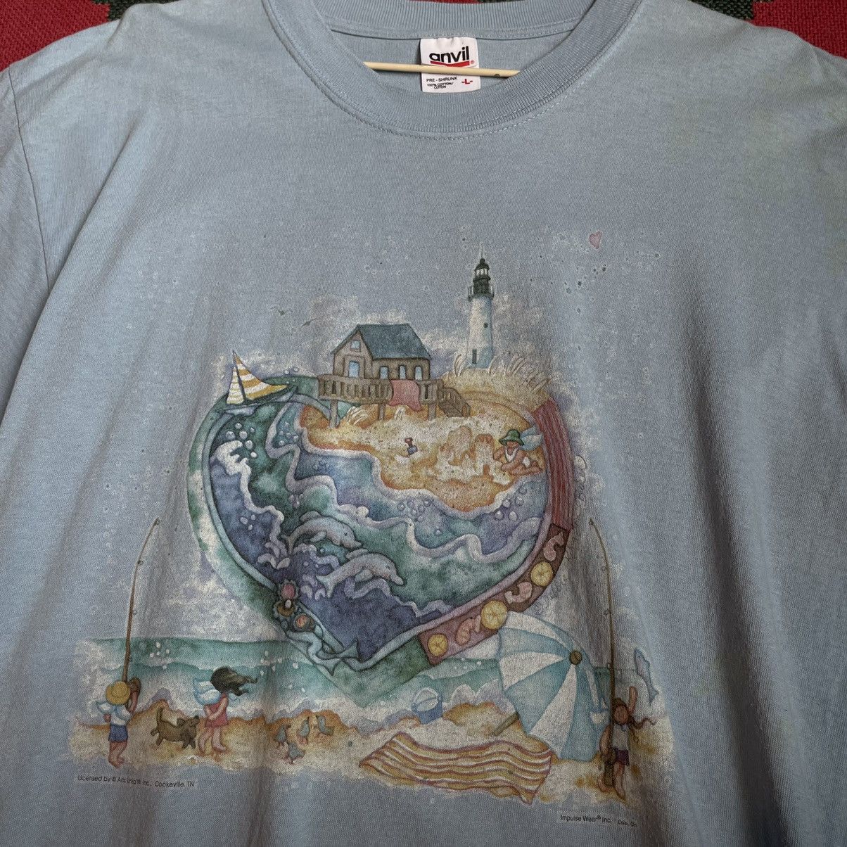 Vintage Vintage Art Uniq Tee Size US M / EU 48-50 / 2 - 2 Thumbnail