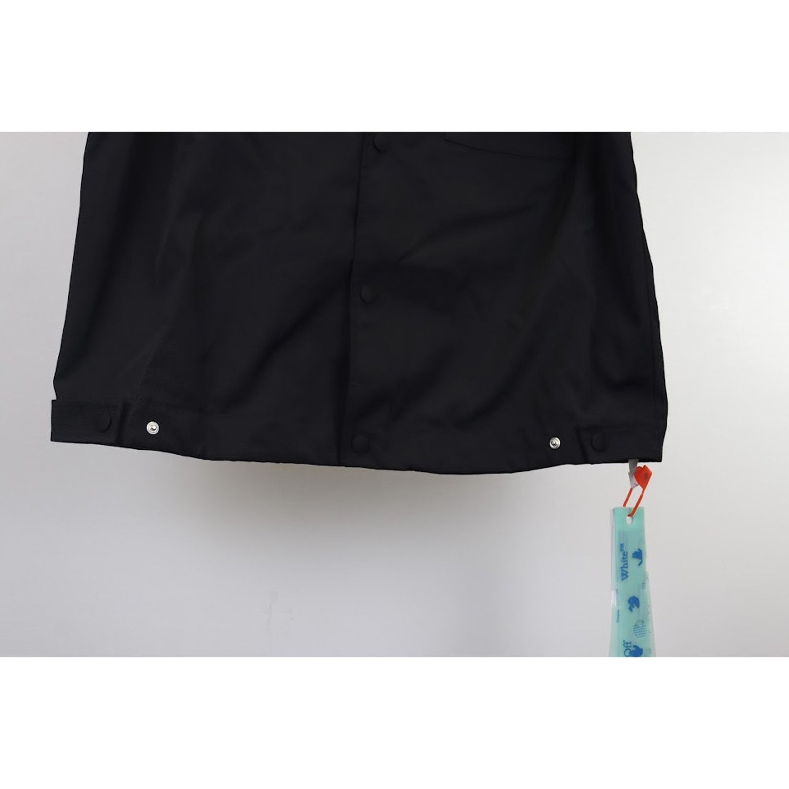 Off-White o1rshd1 Exact Opposite Shirt Jacket in Black Size US XL / EU 56 / 4 - 9 Thumbnail