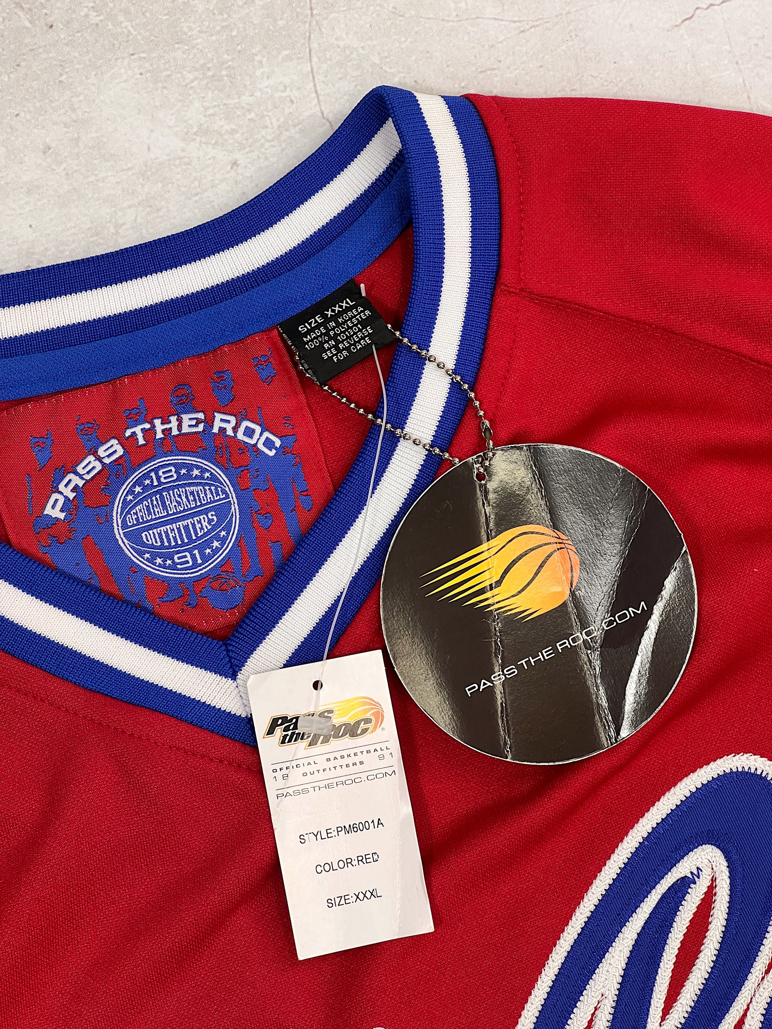 NBA Pass The Roc 1891Basketball Jersey Shirt The Legendary #18 Size US XXL / EU 58 / 5 - 8 Thumbnail