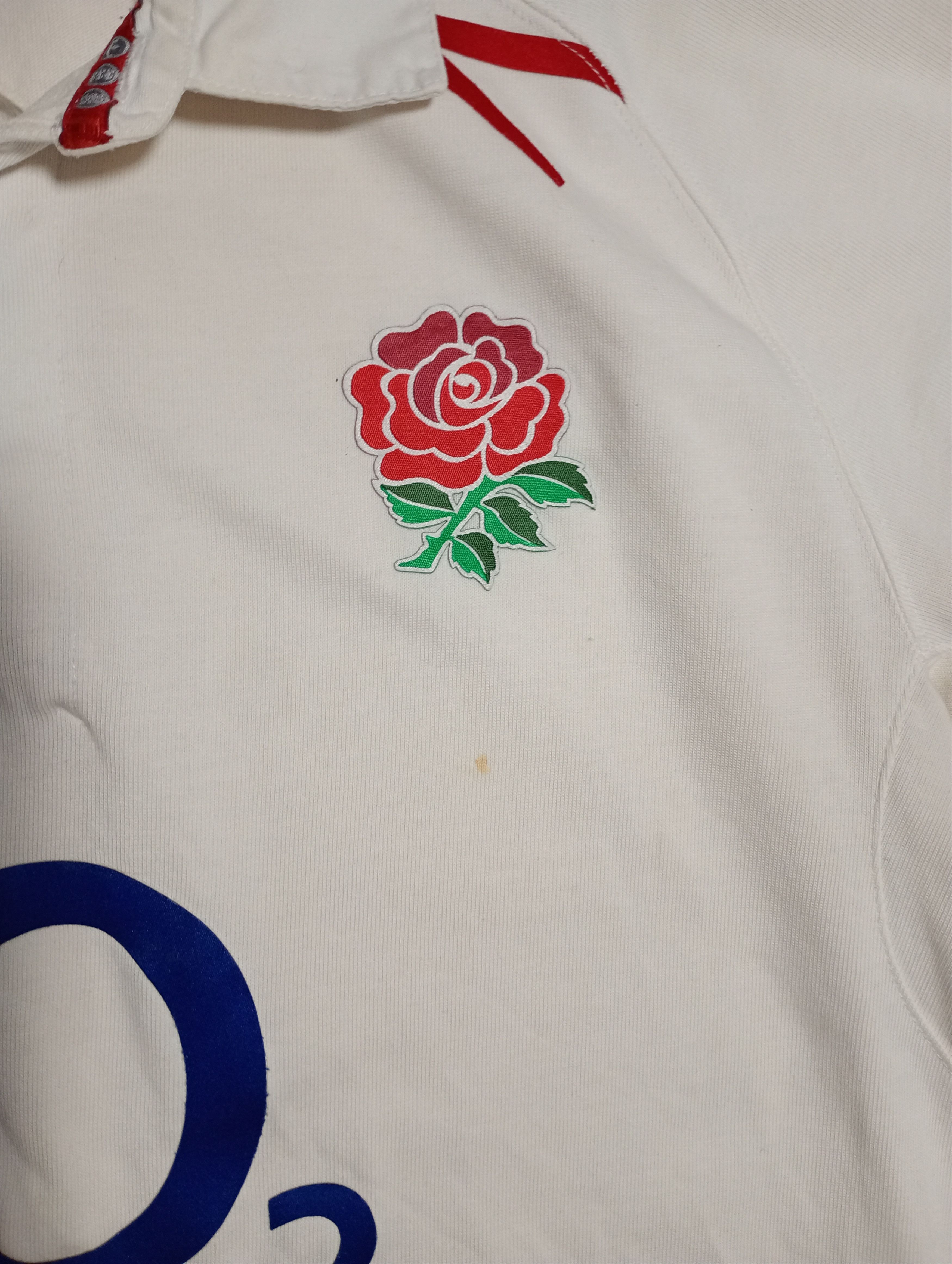 Nike Nike England Team Rugby Shirt Y2K 2003-2004 Size US XXL / EU 58 / 5 - 6 Thumbnail