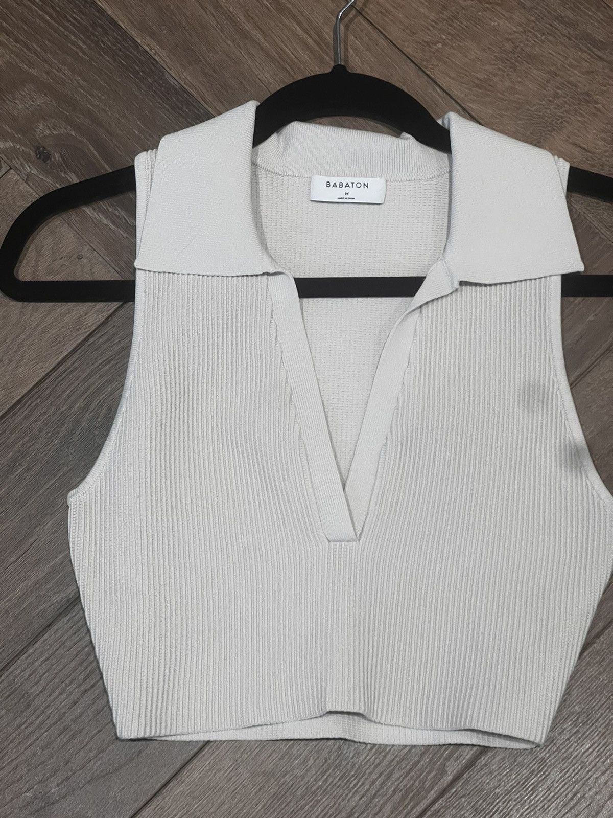 Aritzia White crop top Size M / US 6-8 / IT 42-44 - 7 Thumbnail