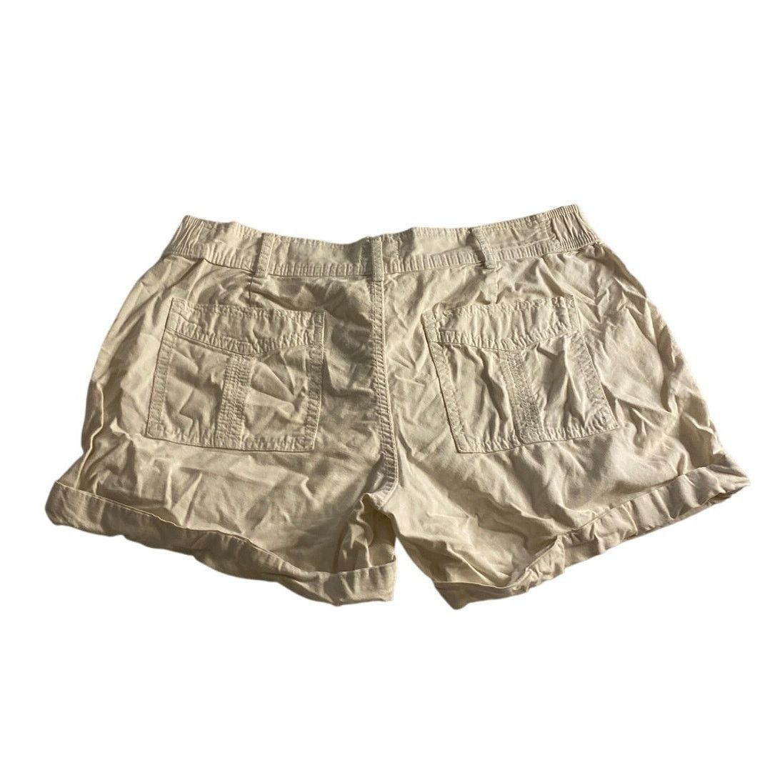 Other Casual Summer Utility Cargo Shorts White Time and Tru 6 Size 28" / US 6 / IT 42 - 5 Thumbnail