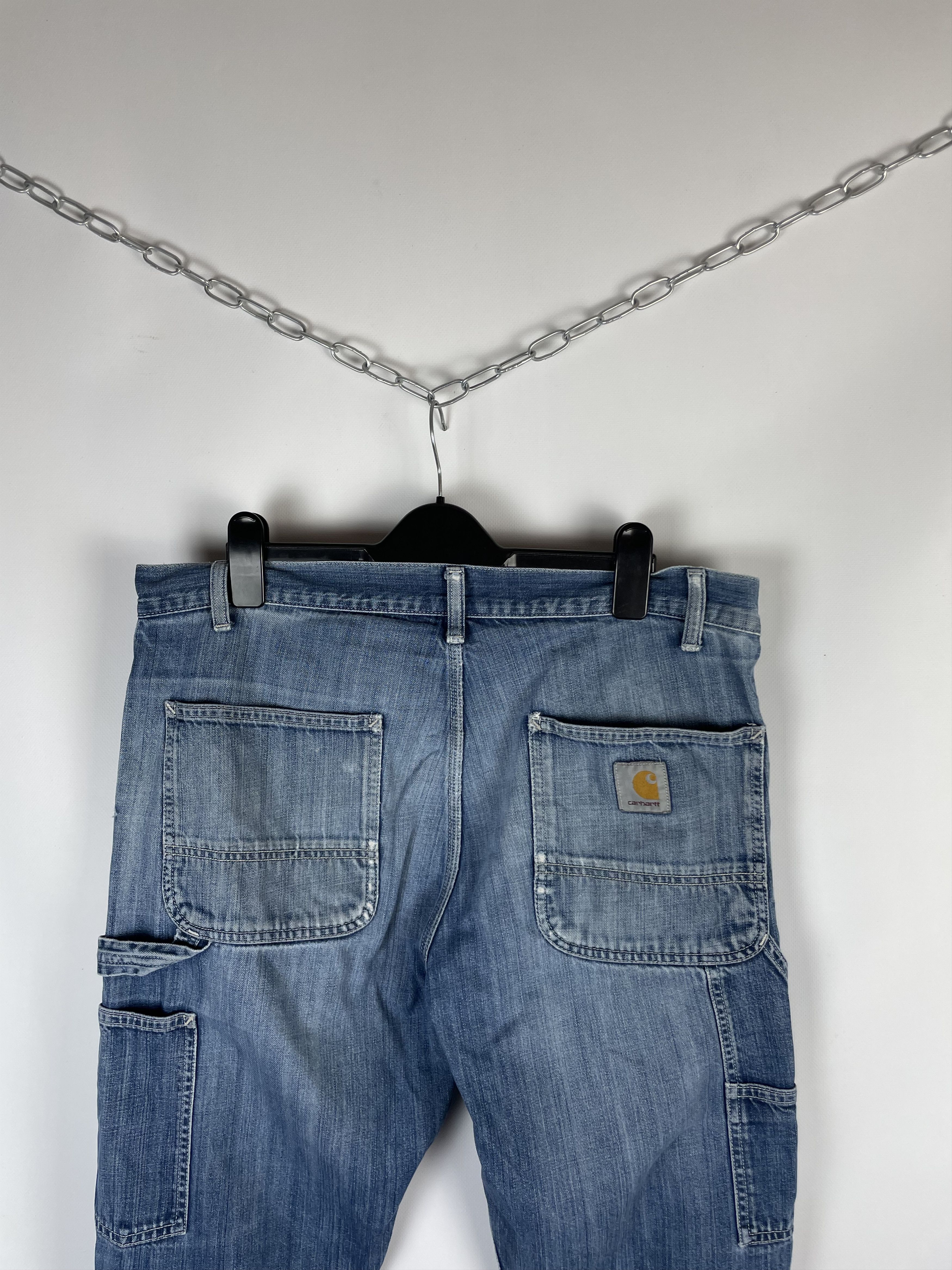 Carhartt Vintage Carhartt Double Knee Denim Pants Size US 34 / EU 50 - 3 Thumbnail