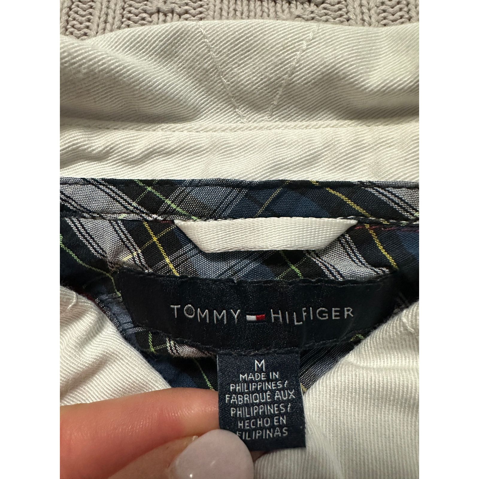 Tommy Hilfiger Tommy Hilfiger maroon and gray rugby shirt size M Size US M / EU 48-50 / 2 - 4 Thumbnail