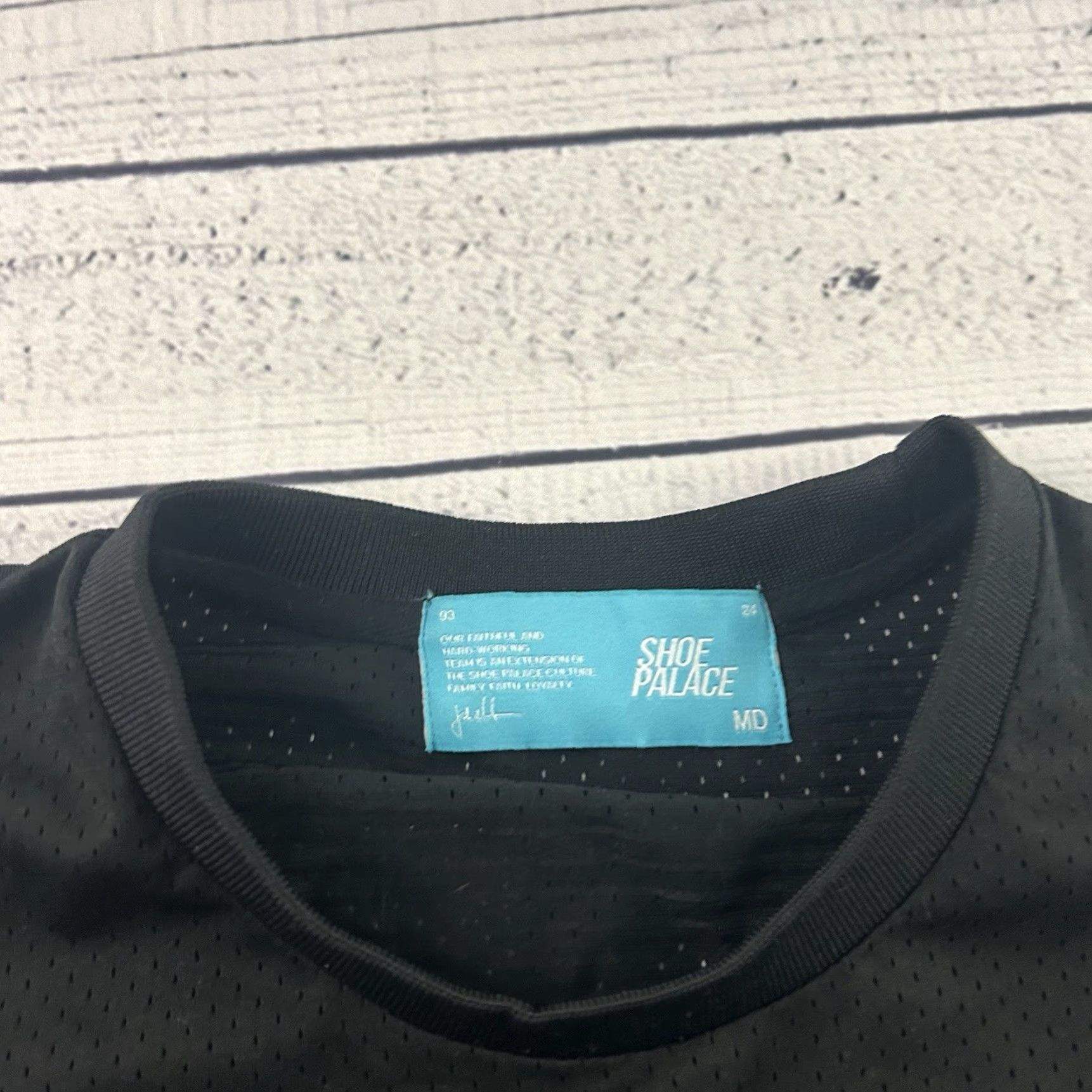 Palace Shoe Palace Shirt Short Sleeve Jersey Shirt Men M Black Size US M / EU 48-50 / 2 - 3 Thumbnail