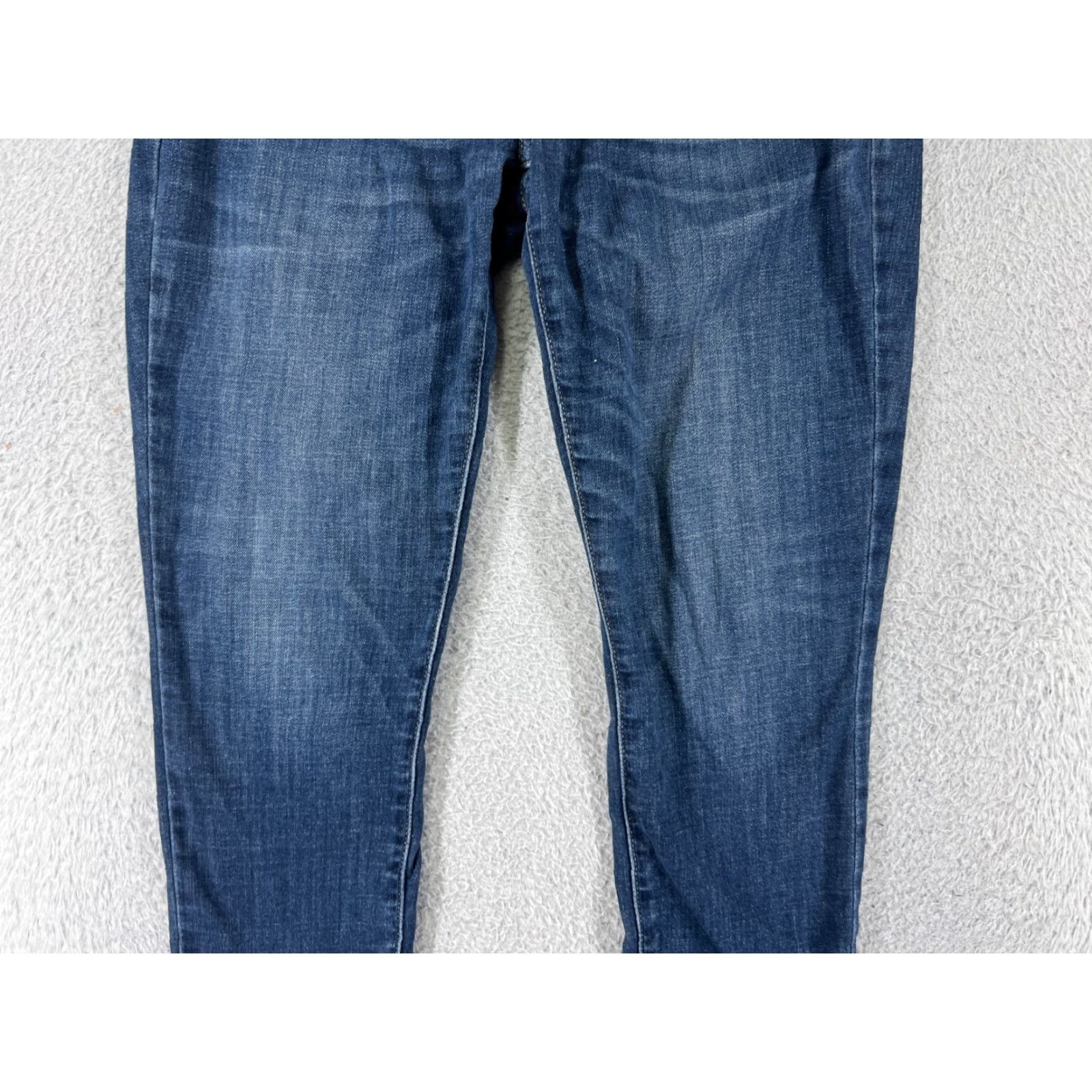 Lucky Brand VINTAGE Lucky Brand Jeans Women 2 Blue Denim Pants Skinny Tapered Cotton Blend 5-Pocket Blue USA Womens Size 26" / US 2 / IT 38 - 6 Thumbnail