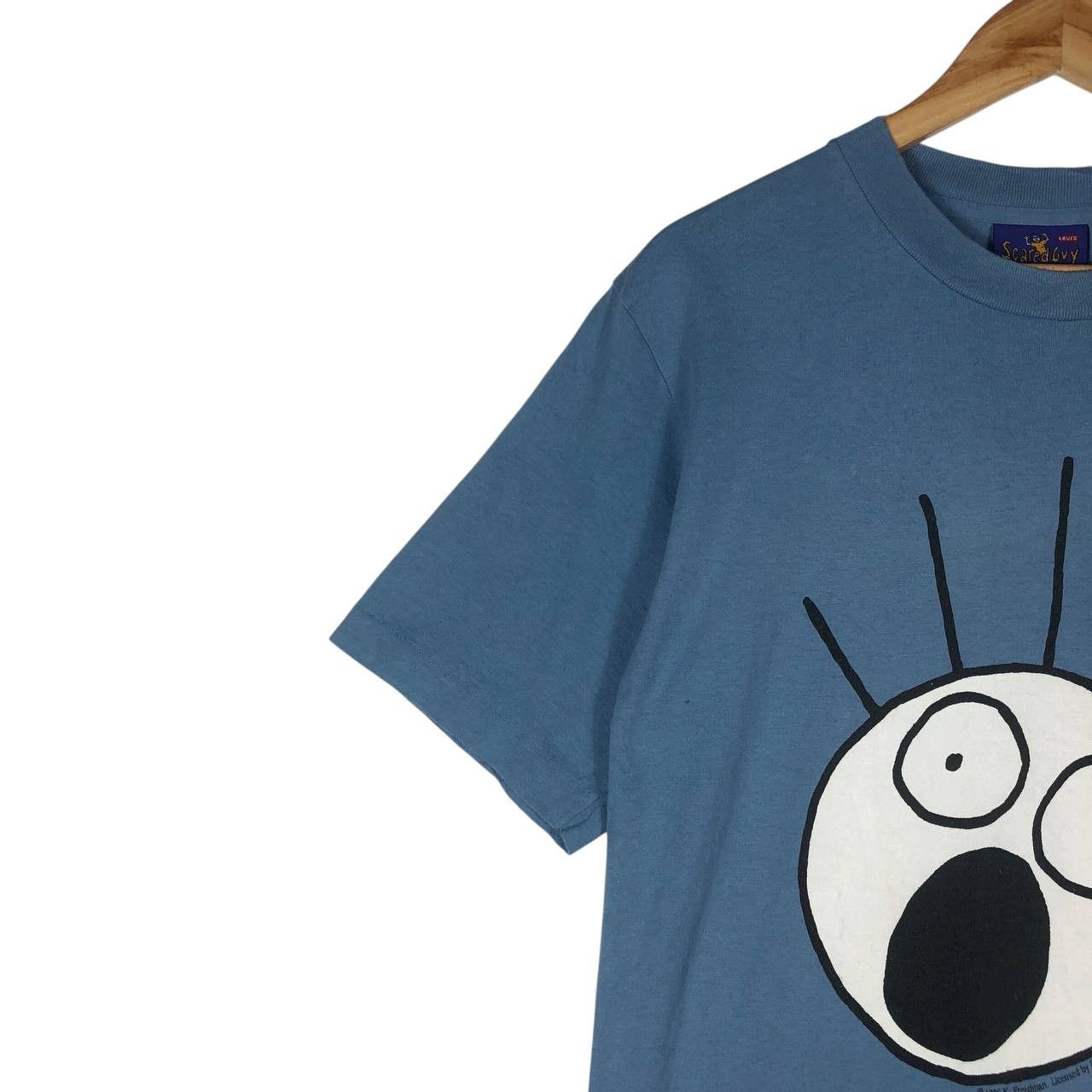 Levi's Vintage 90s Levi's Scared Guys Freedman man T-shirt Size US M / EU 48-50 / 2 - 3 Thumbnail