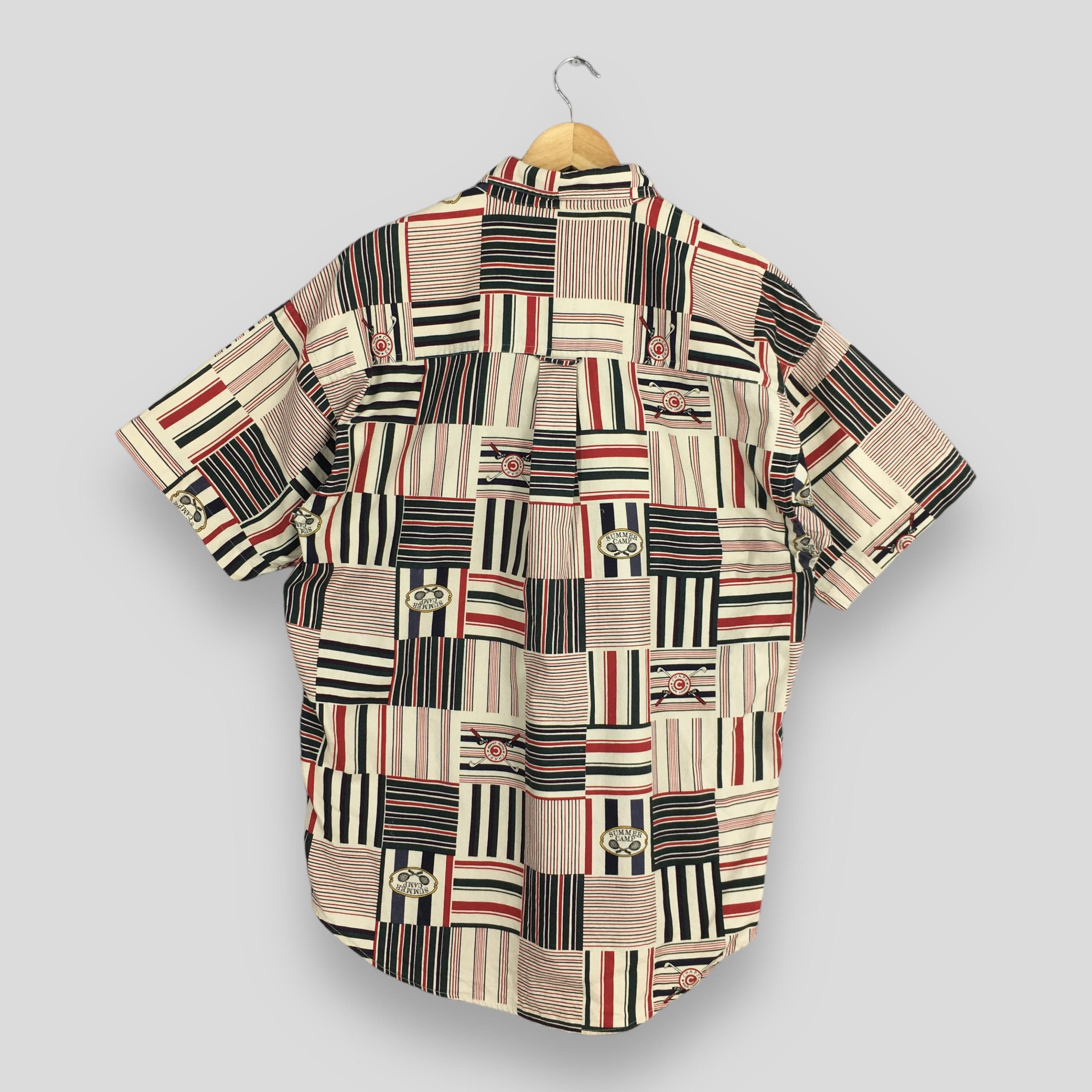 Chaps Ralph Lauren × Ralph Lauren × Vintage Vintage 90's Chaps Ralph Lauren Patchwork Plaid Shirt Large Size US L / EU 52-54 / 3 - 6 Thumbnail
