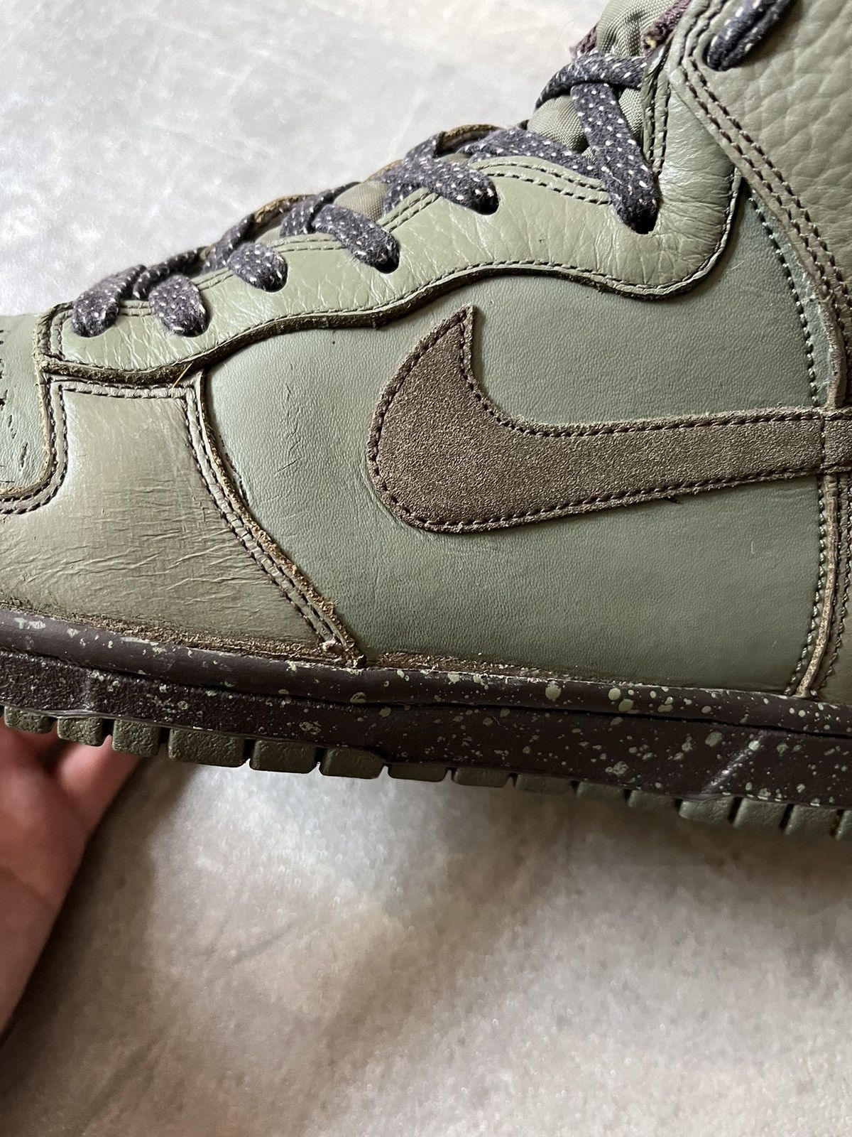 Nike Nike Dunk High Urban Haze/Brown Size US 10 / EU 43 - 14 Thumbnail