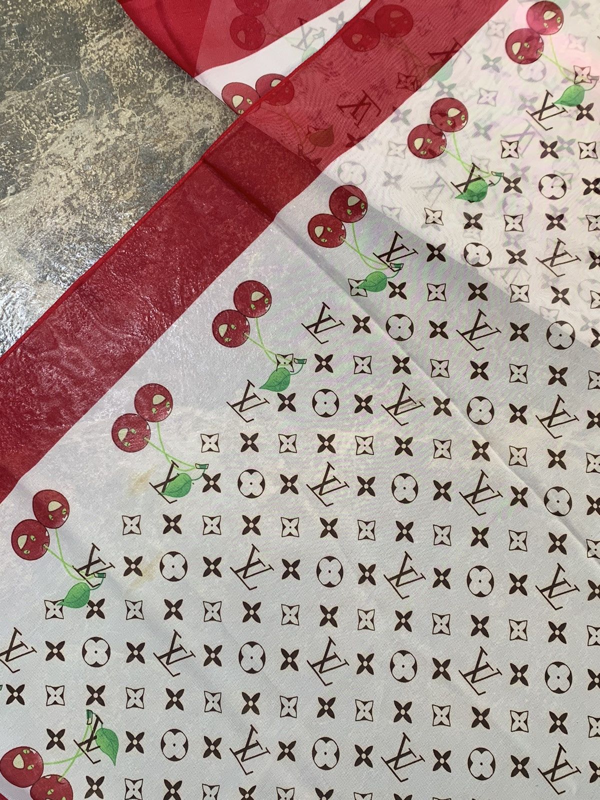 Other Monogram cherry long scarves Size ONE SIZE - 2 Thumbnail