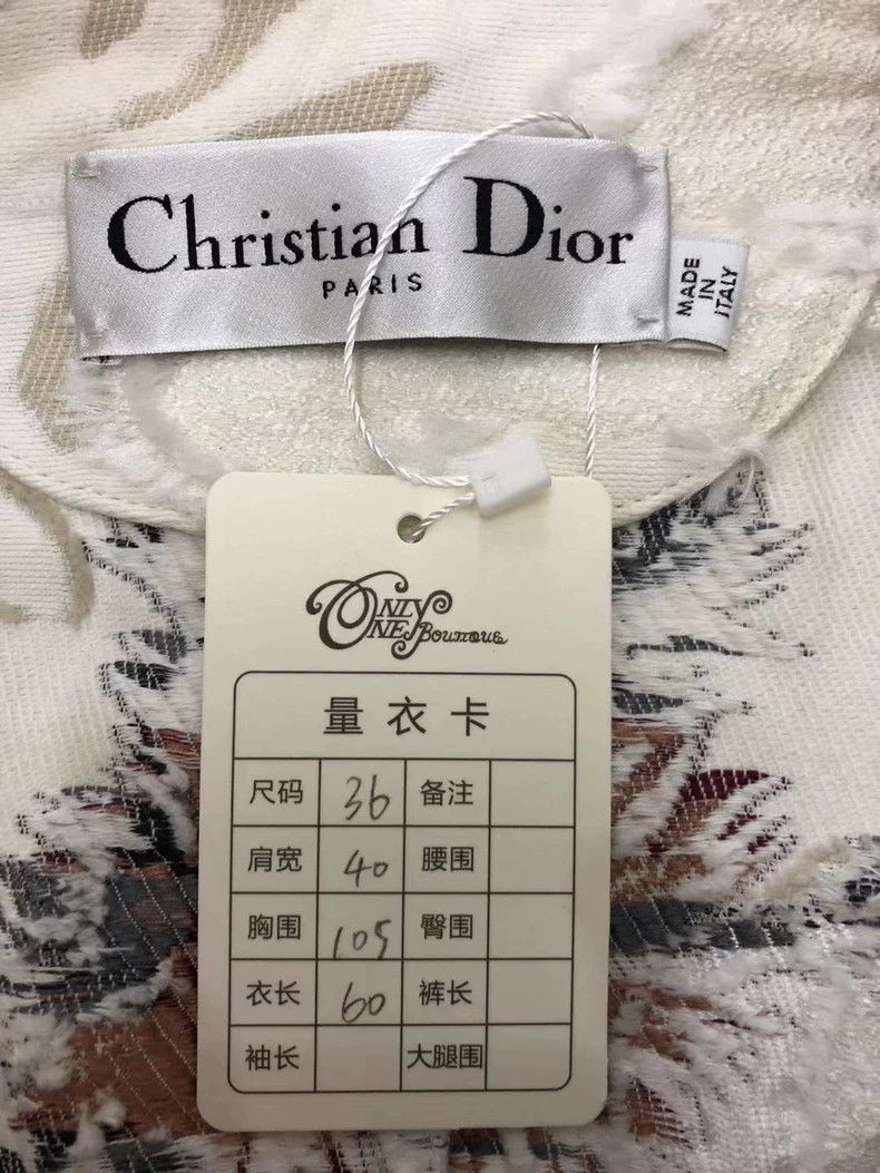 Dior Dior Three-dimensional embroidered coat Size XS / US 0-2 / IT 36-38 - 6 Thumbnail