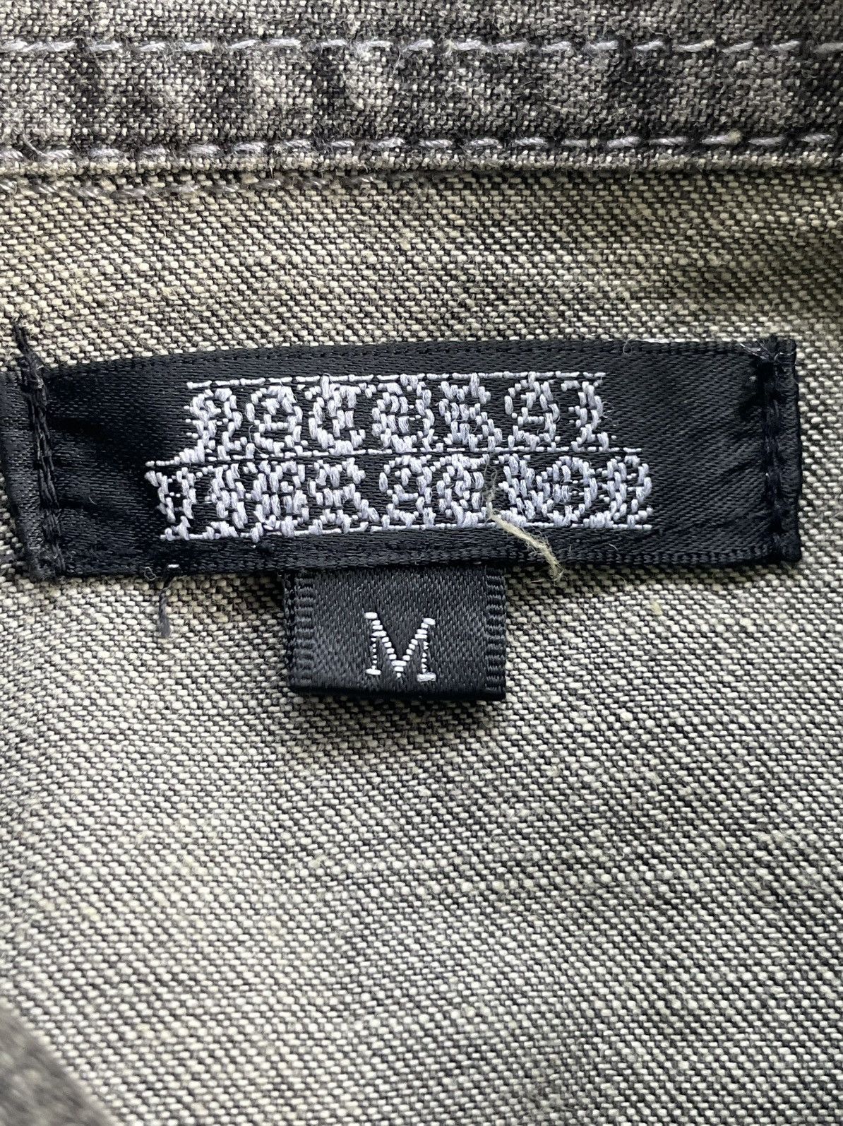 Japanese Brand Japanese Lateral Vibration Western Denim Shirt Size US M / EU 48-50 / 2 - 10 Thumbnail