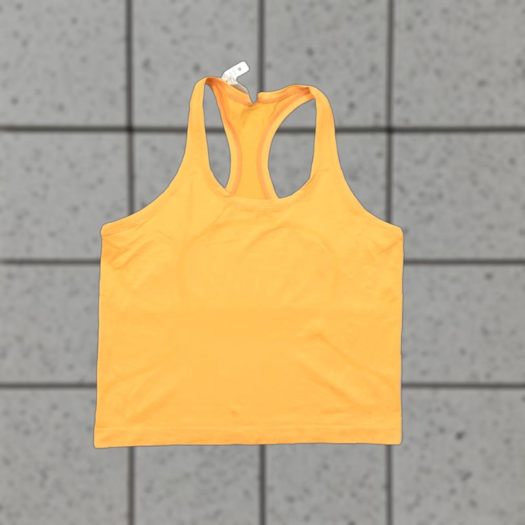 Lululemon Lululemon Swiftly Tech Racerback Tank Top 2.0 Race Length Orange Women's Size 12 Size XL / US 12-14 / IT 48-50 - 1 Thumbnail