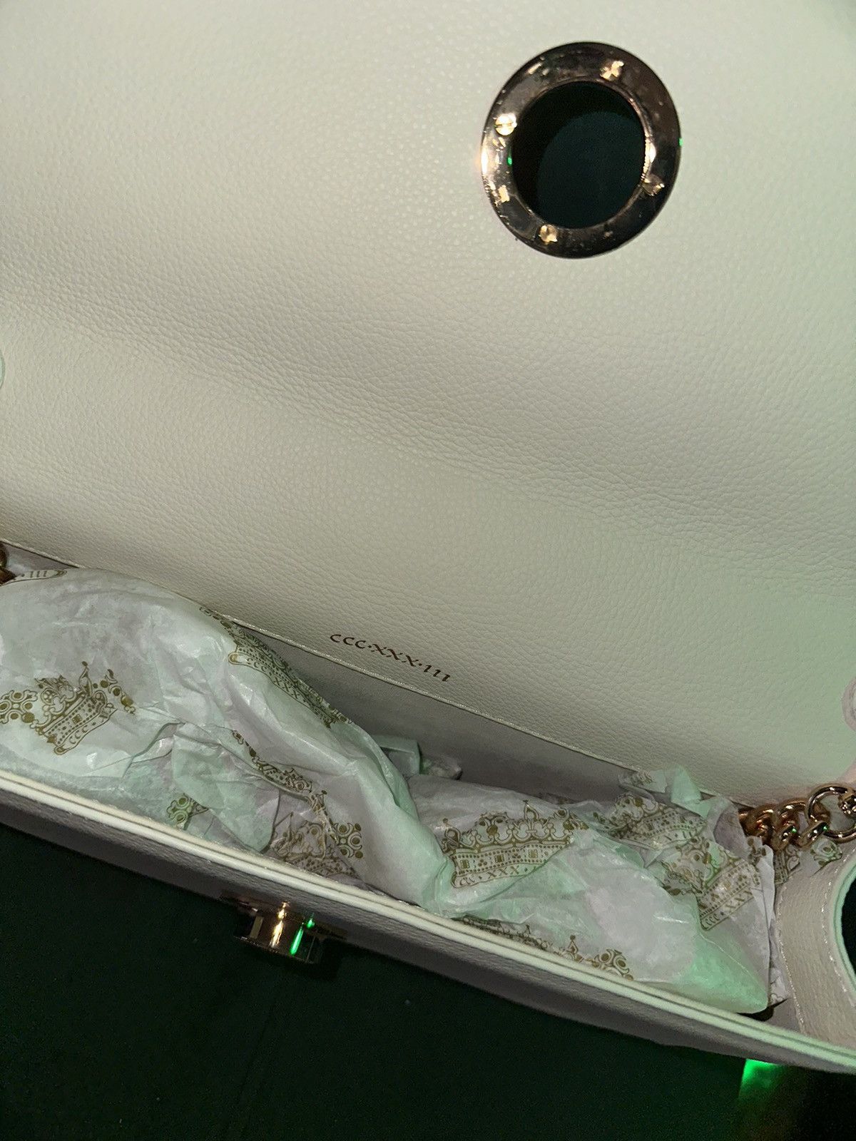 Designer Christopher King Leather Clutch Size ONE SIZE - 8 Thumbnail