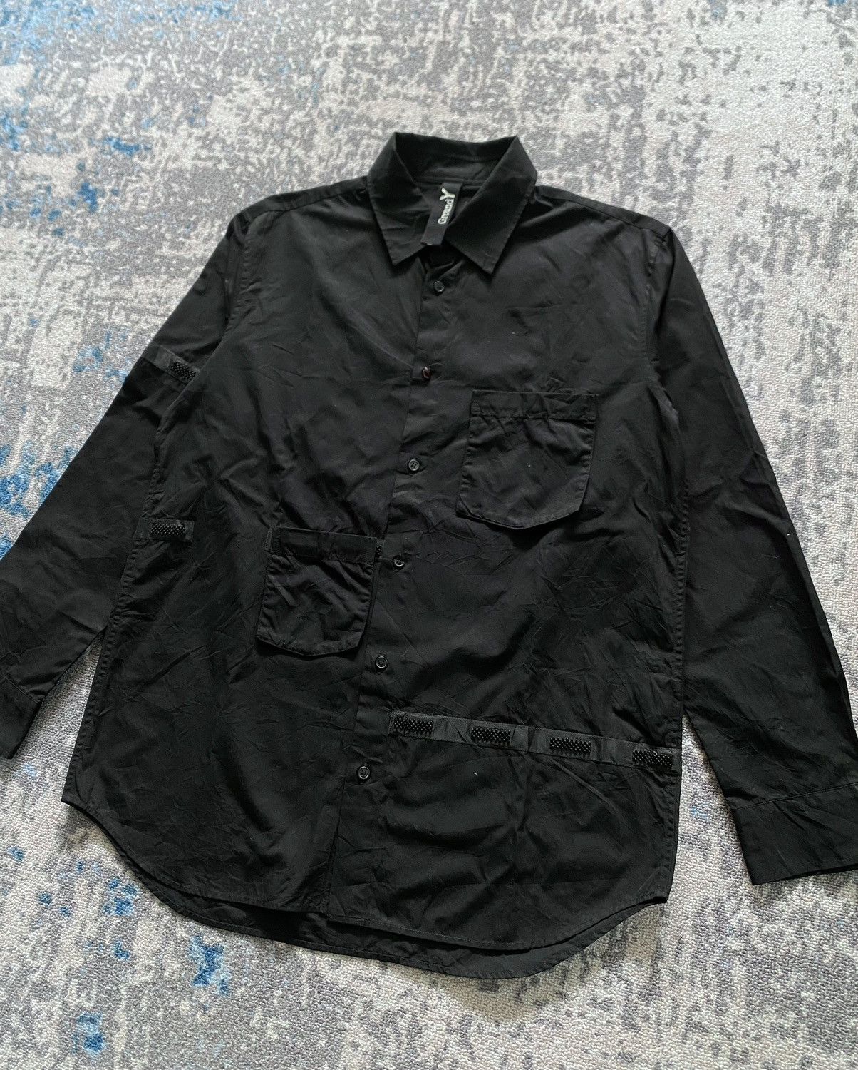 Yohji Yamamoto GroundY Uniq Pocket Shirt Size US L / EU 52-54 / 3 - 3 Thumbnail