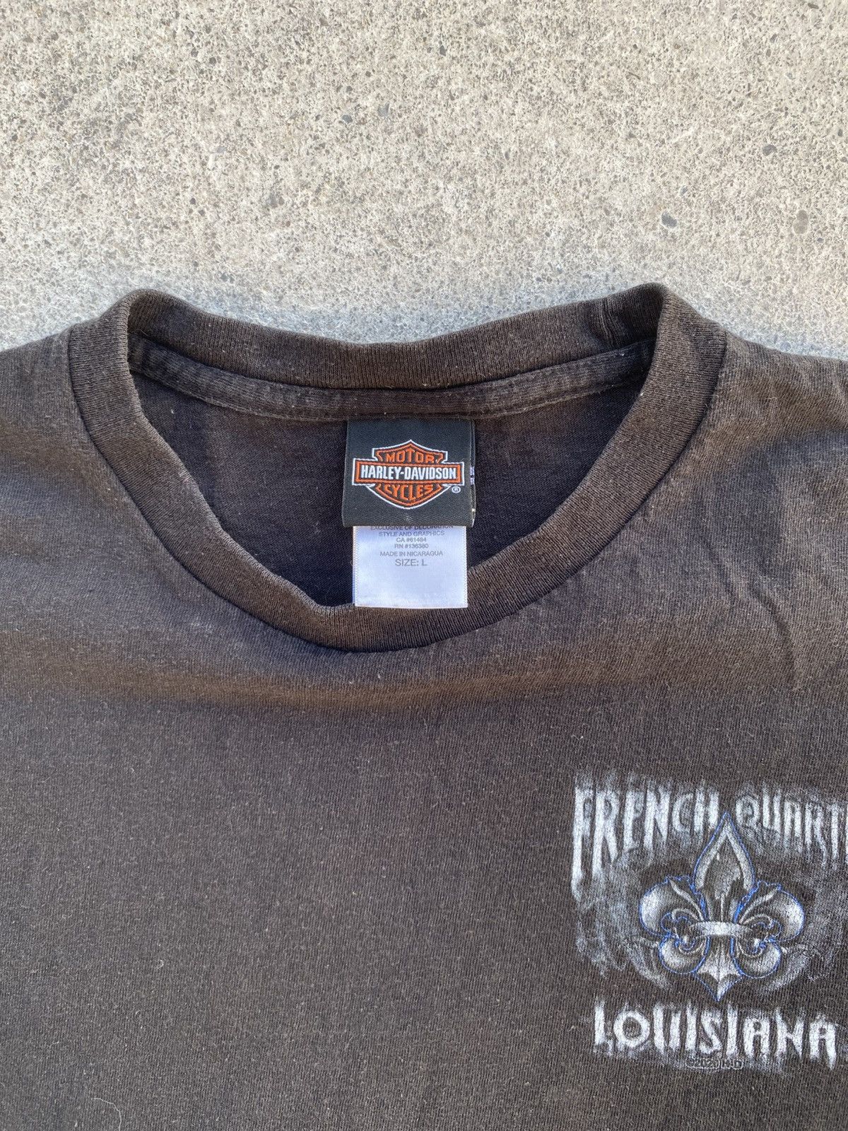 Harley Davidson × Vintage Vintage Harley Davidson Tee Sz L Size US L / EU 52-54 / 3 - 3 Thumbnail
