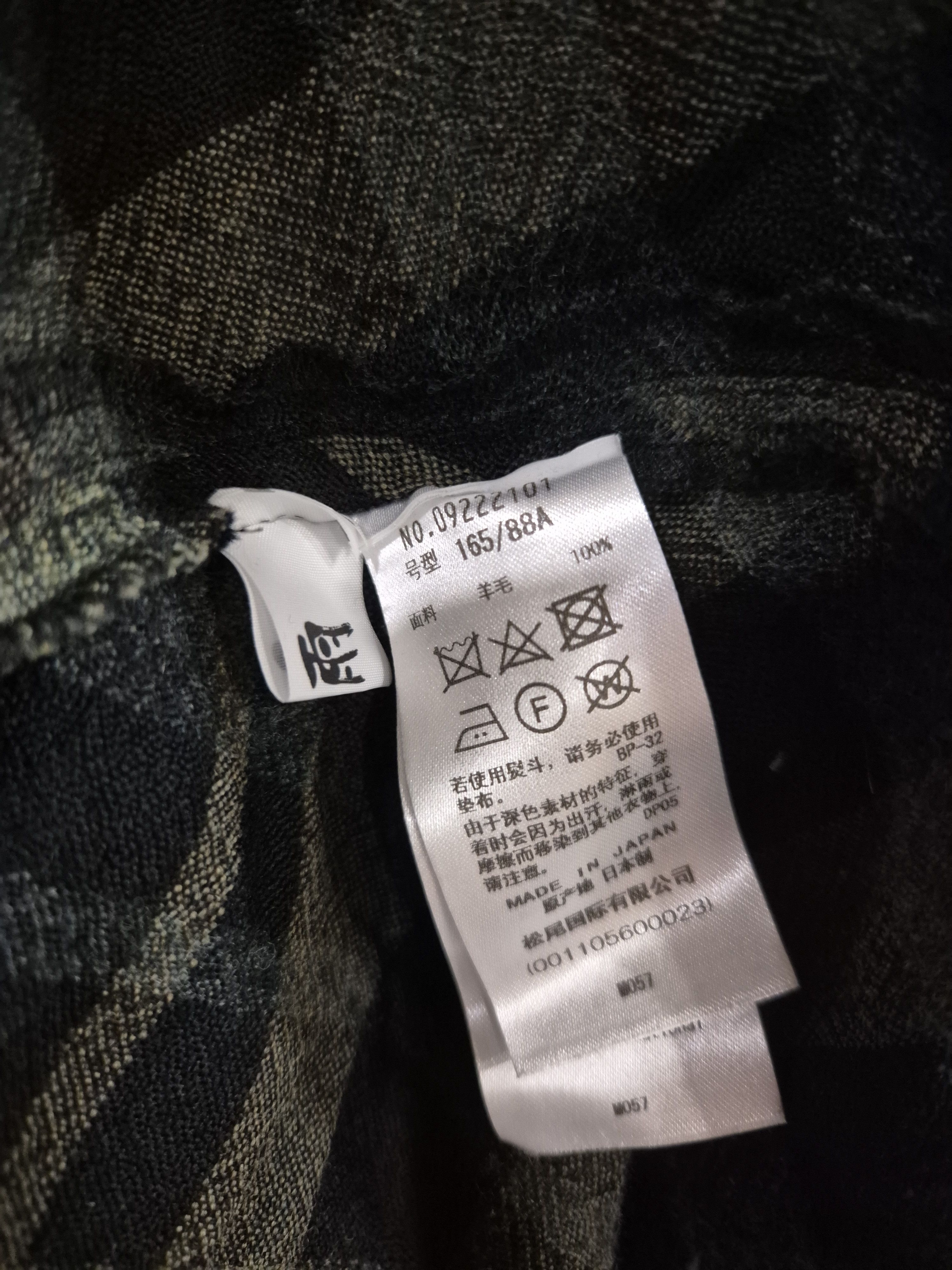 Japanese Brand Ji U Sensounico Matsuo International 100% Wool Plaid Dress Size M / US 6-8 / IT 42-44 - 5 Thumbnail
