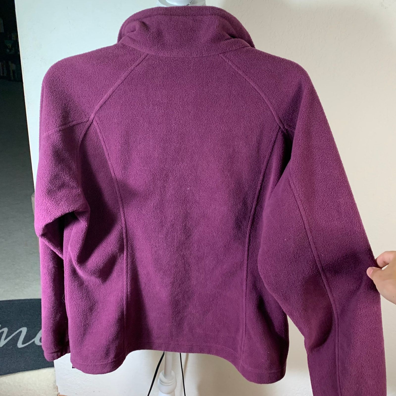 Columbia Columbia Purple Fleece Women's Jacket Size L Size L / US 10 / IT 46 - 2 Thumbnail