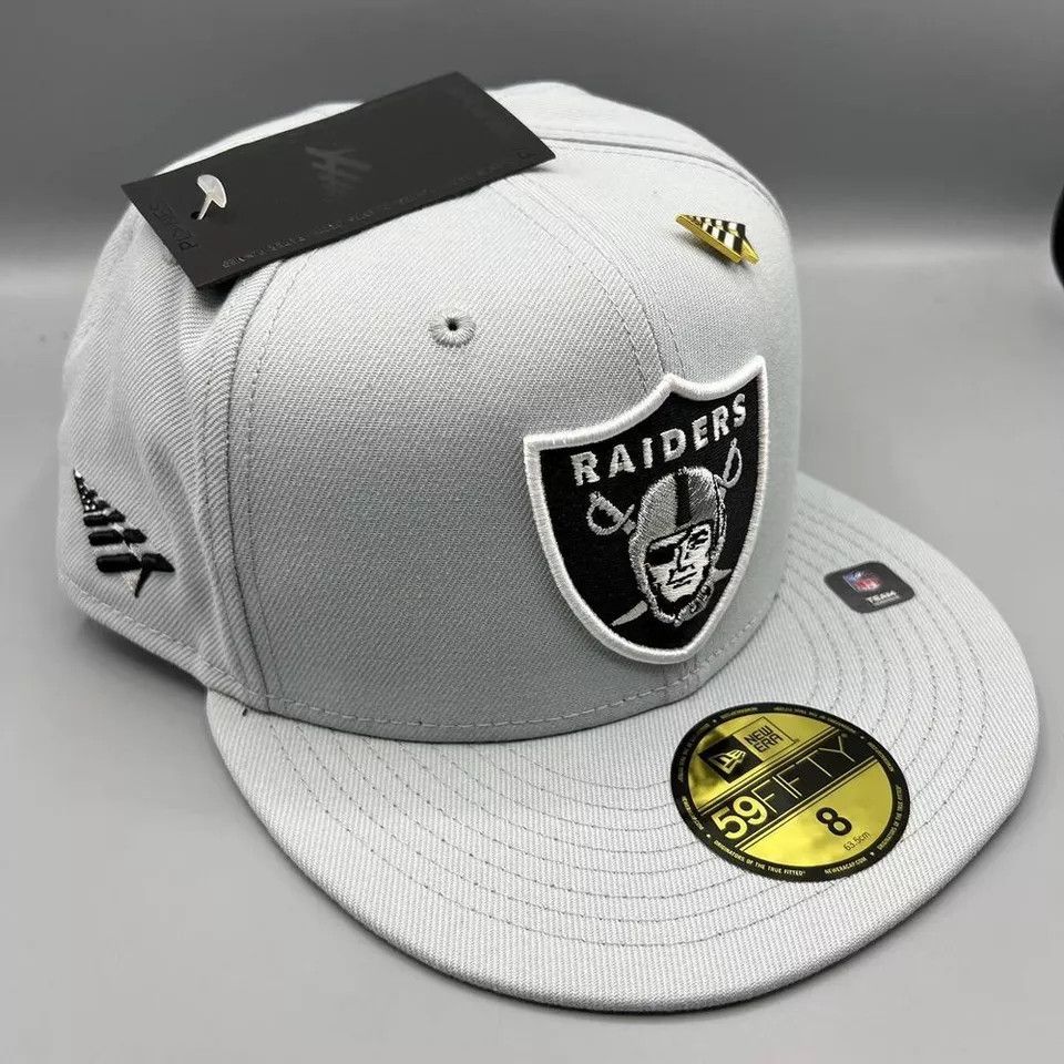 New Era Las Vegas Raiders Paper Planes Roc Nation Hat Men 8 Size ONE SIZE - 3 Thumbnail