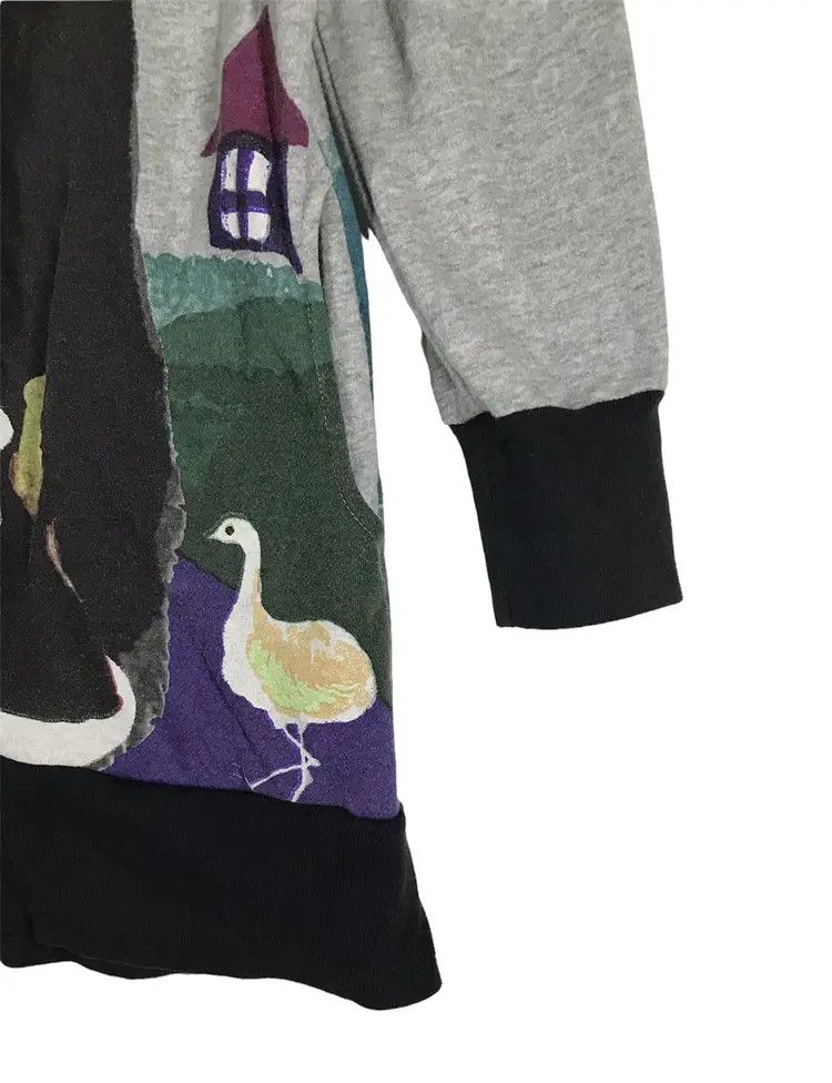 Japanese Brand Scolar Fullprint Long Hoodies Size M / US 6-8 / IT 42-44 - 5 Thumbnail