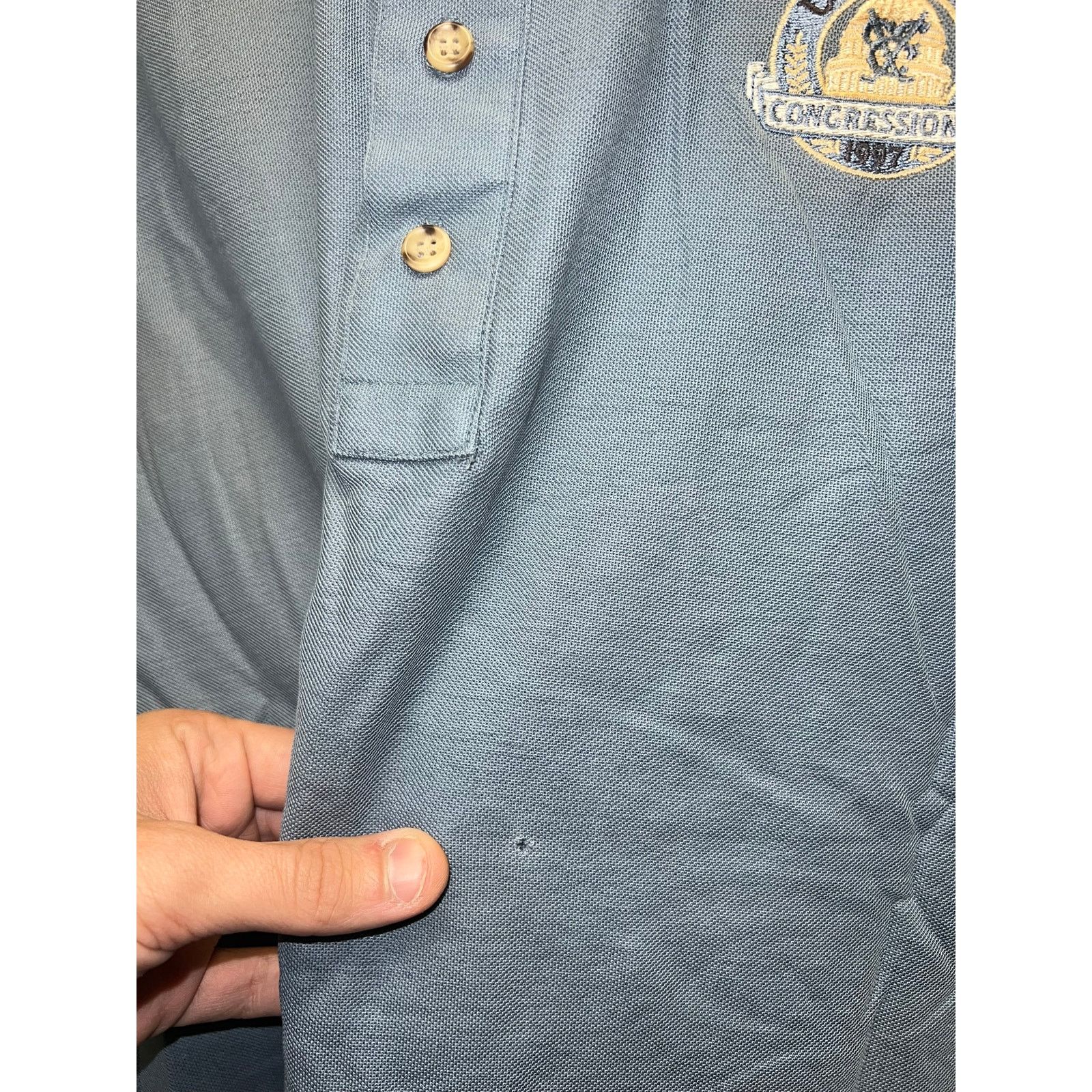 Goldwin Vintage US Open Congressional Polo Shirt Goldwin Golf XL Size US XL / EU 56 / 4 - 4 Thumbnail