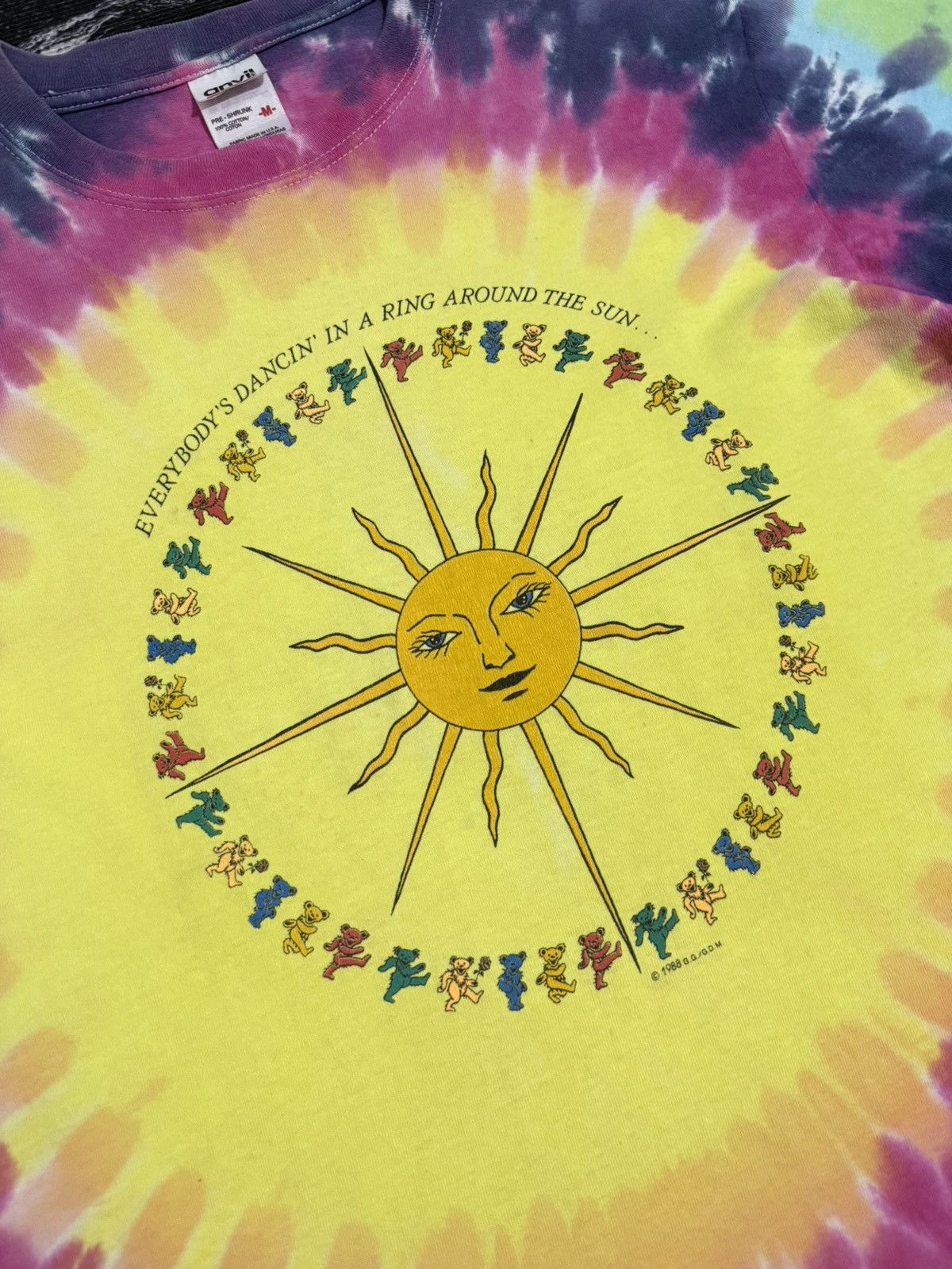 Band Tees Grateful dead 1988 tie dyed tshirt Size US M / EU 48-50 / 2 - 9 Thumbnail