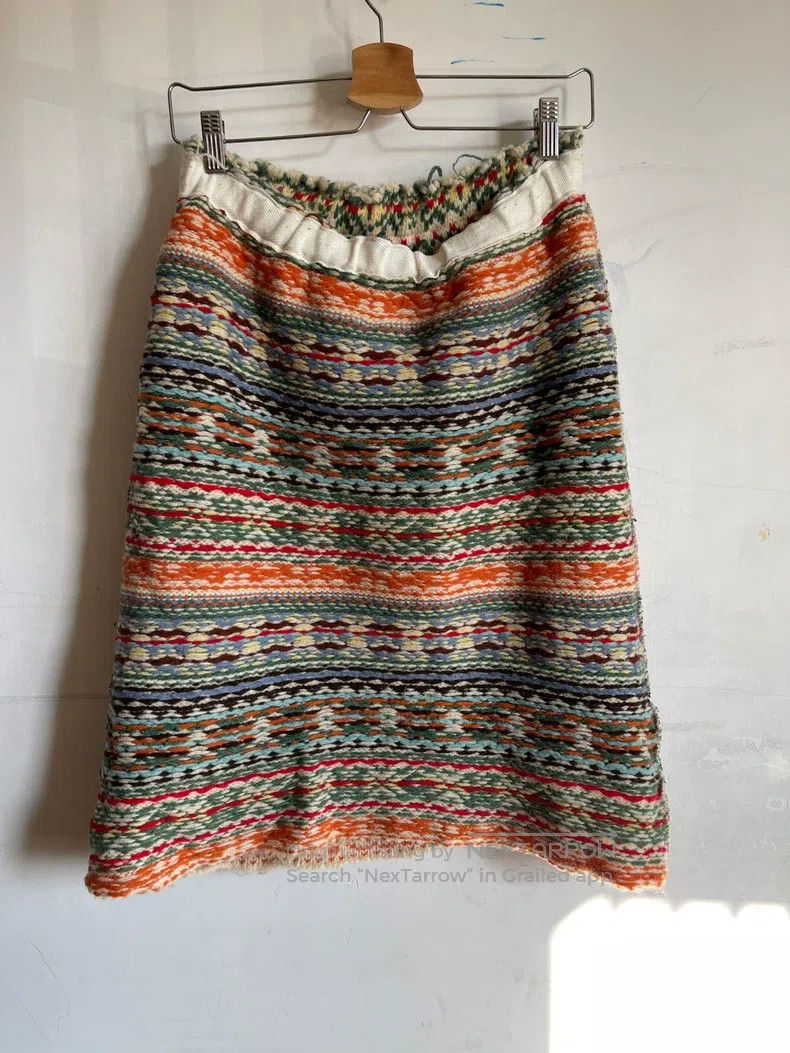 Junya Watanabe Junya Watanabe one-size-fits-all Wool Knit Crochet Fair Isl Size 23" - 9 Thumbnail