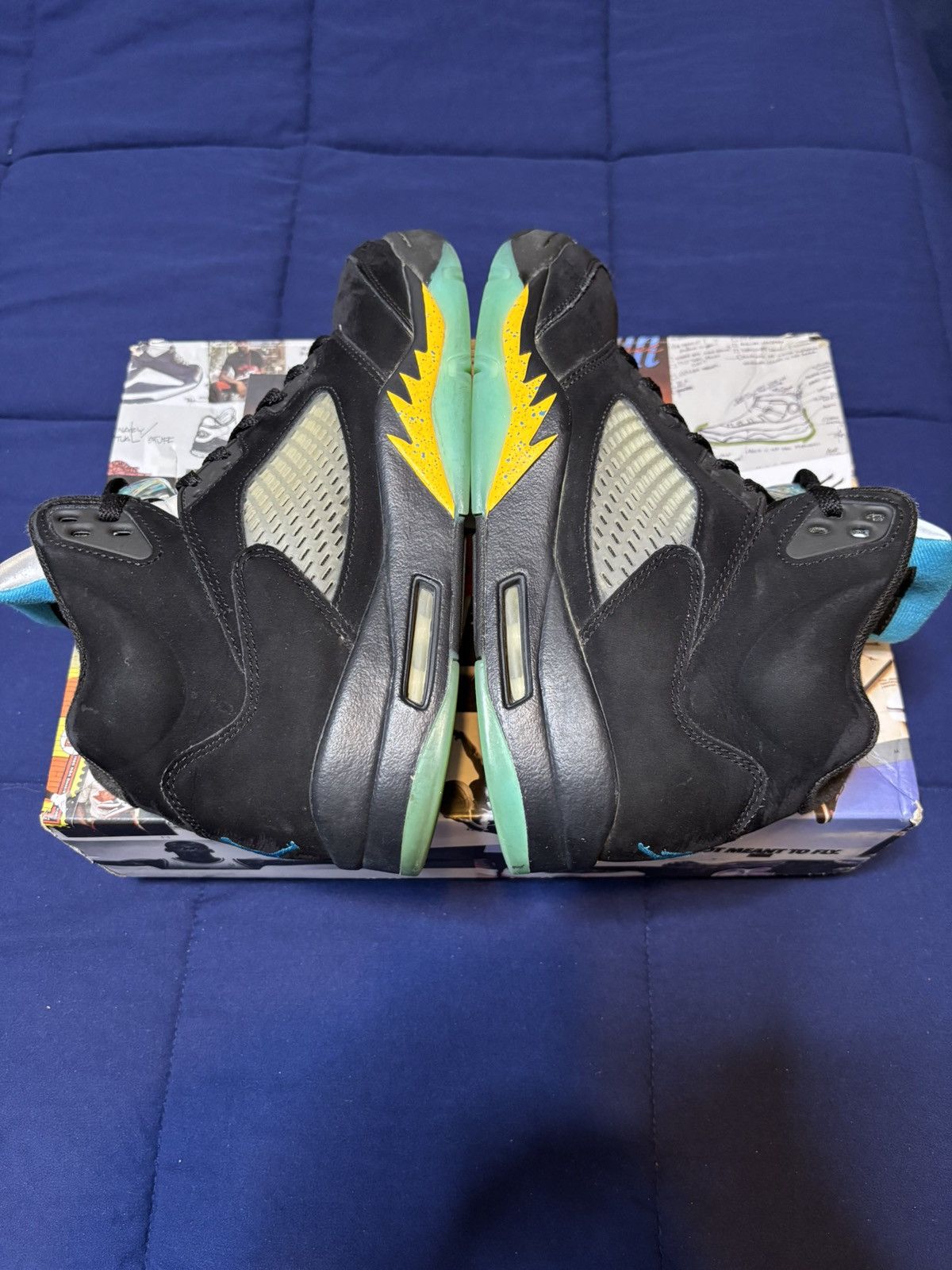 Jordan Brand Jordan 5 Retro Aqua 2023 Size 10 Size US 10 / EU 43 - 3 Thumbnail