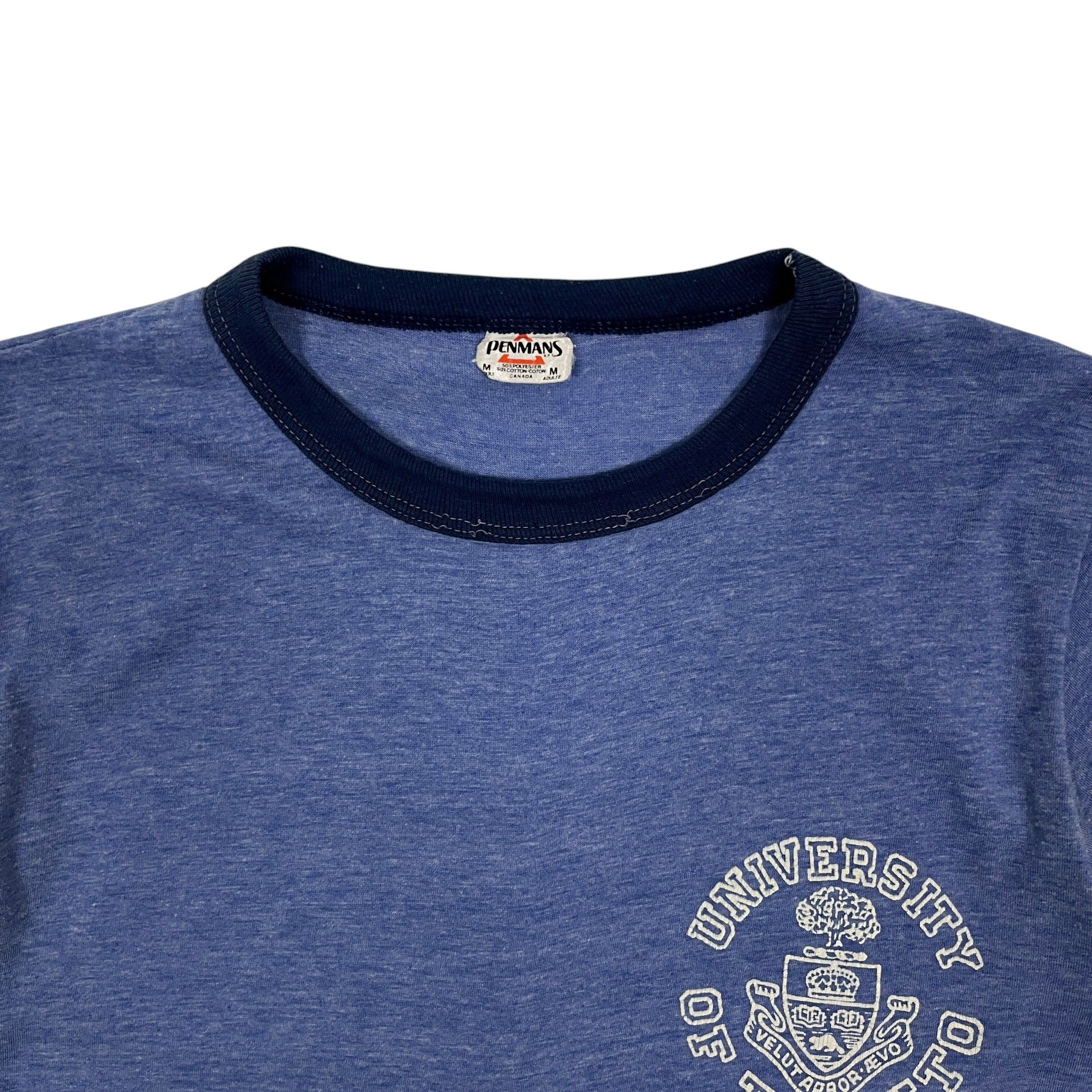 Vintage University Of Toronto Ringer Tee - Size M Size US M / EU 48-50 / 2 - 3 Thumbnail