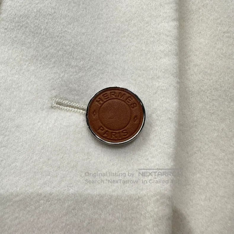Hermes Hermes Lapel Buckle Cashmere Jacket Size XXS / US 00 / IT 34 - 6 Thumbnail