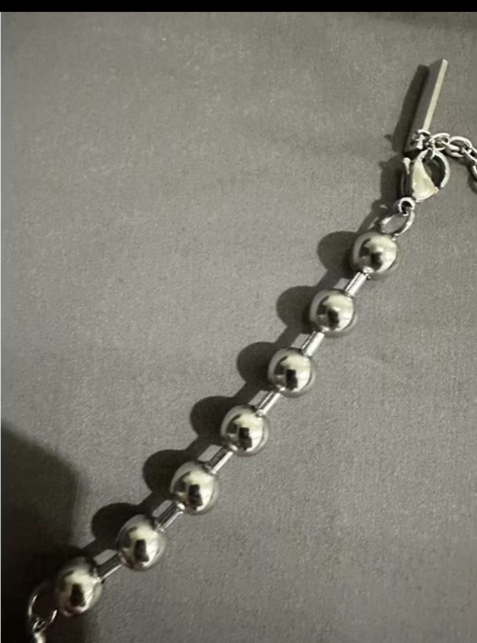 Vintage Pearl necklace with customize diamond Size ONE SIZE - 5 Thumbnail