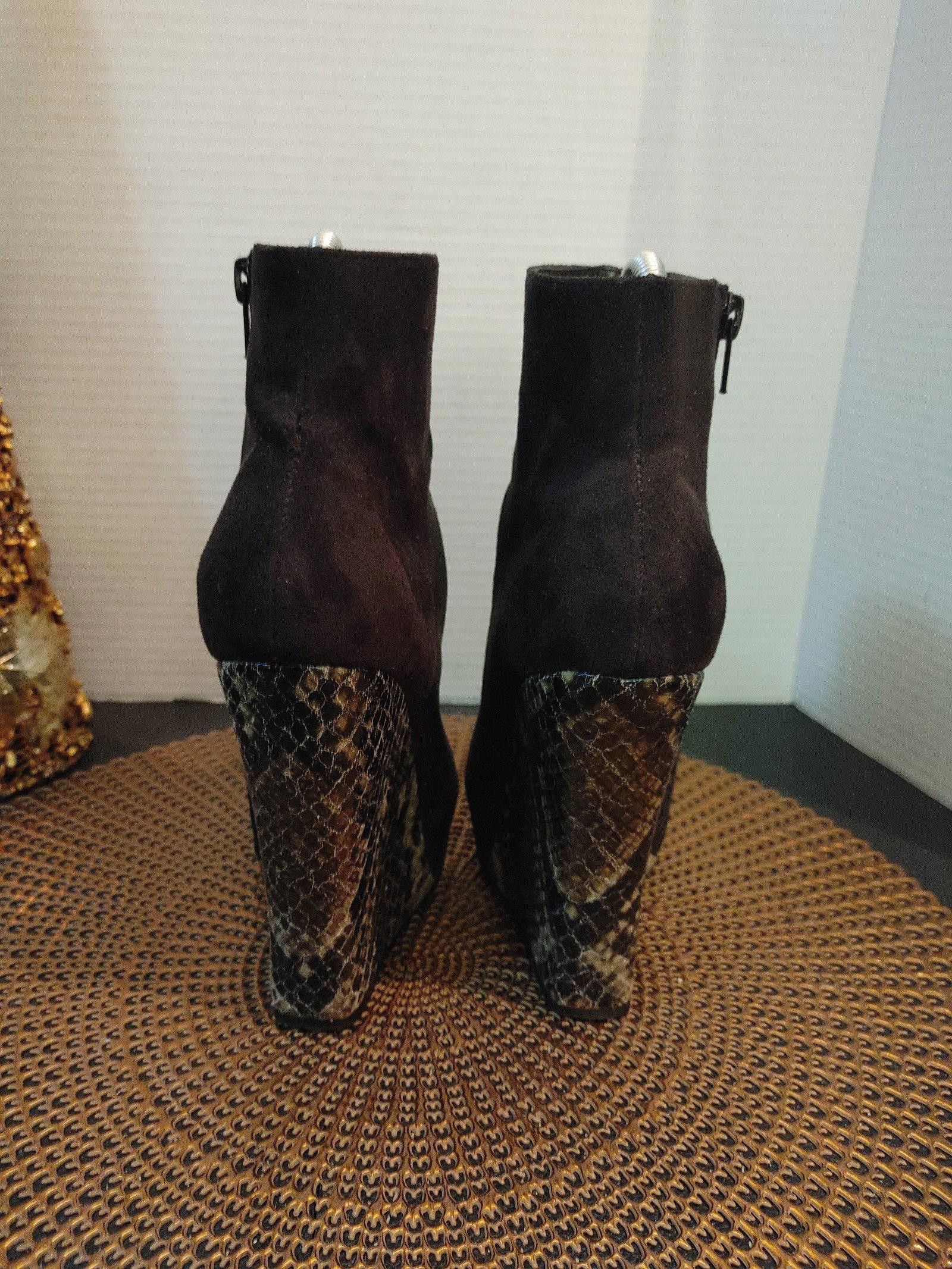 Designer Luichiny Jam Ming Wedge Boots Size 6 Size US 6 / IT 36 - 4 Thumbnail