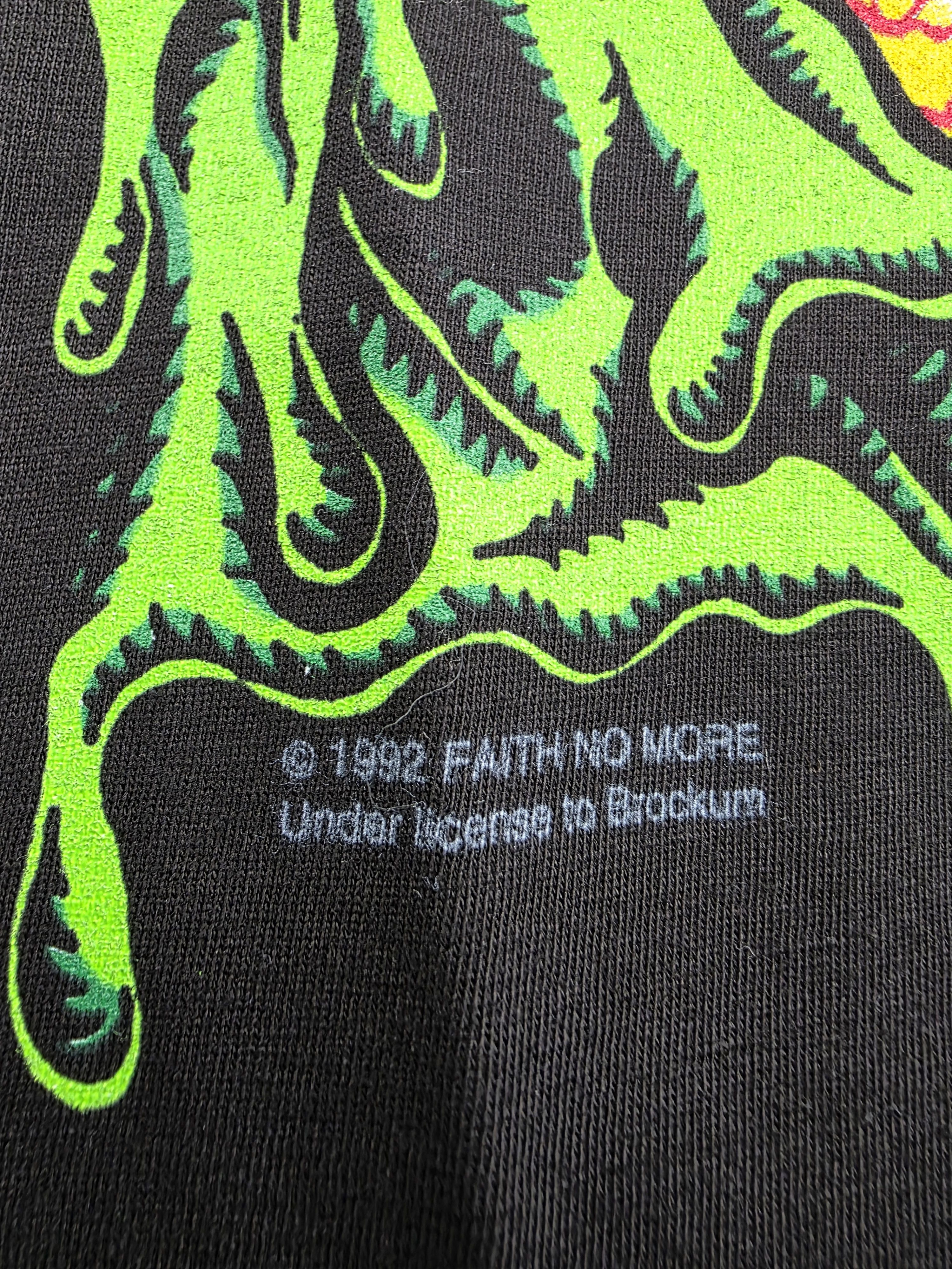 Band Tees × Vintage 1992 Faith no more Eye XL 23" 31" Size US XL / EU 56 / 4 - 3 Thumbnail