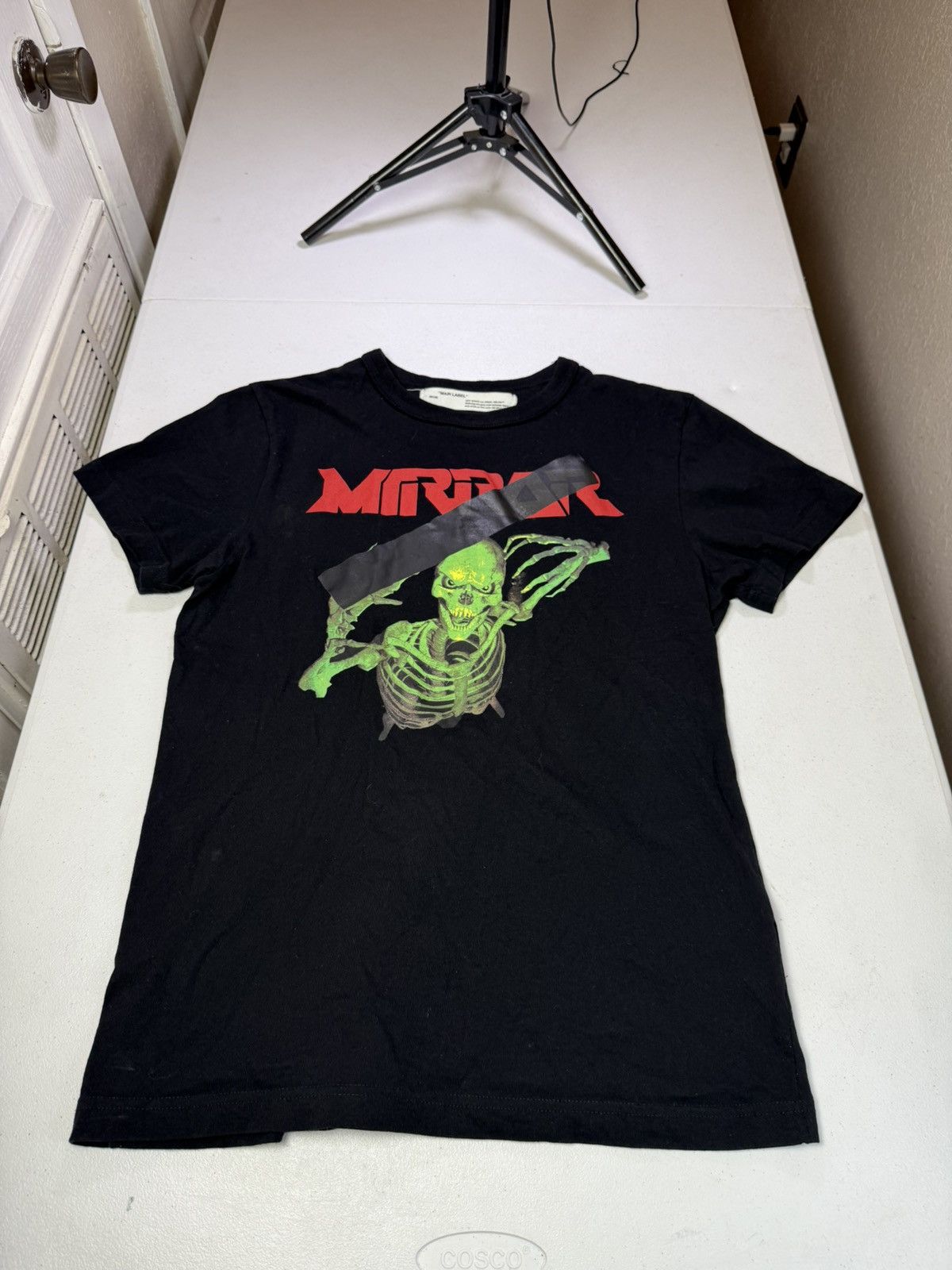 Off White Skull Mirror Tee | Grailed