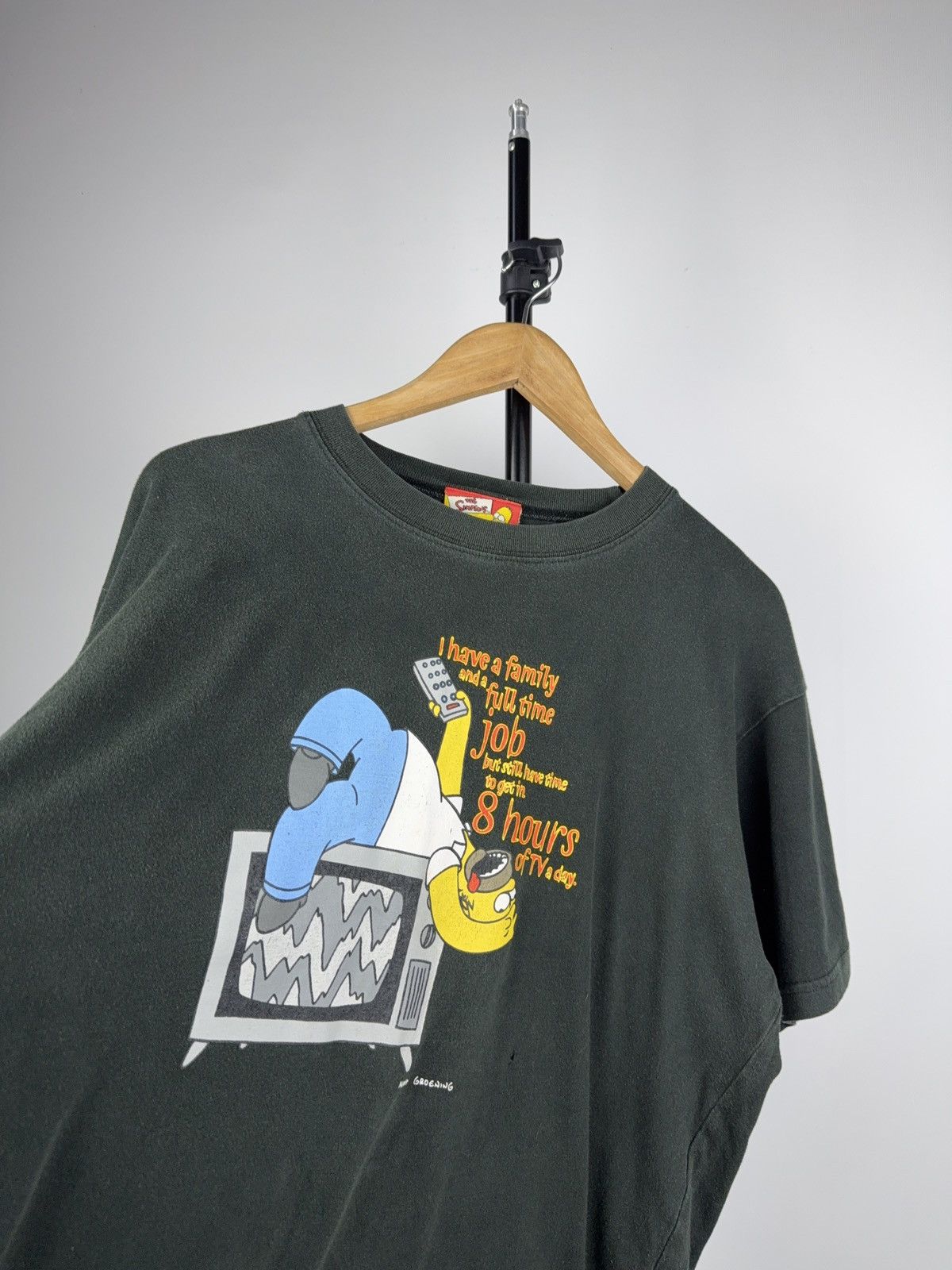 Cartoon Network × The Simpsons Vintage 00s The Simpsons Homer Promo 2001 Logo T-shirt Size US M / EU 48-50 / 2 - 2 Thumbnail
