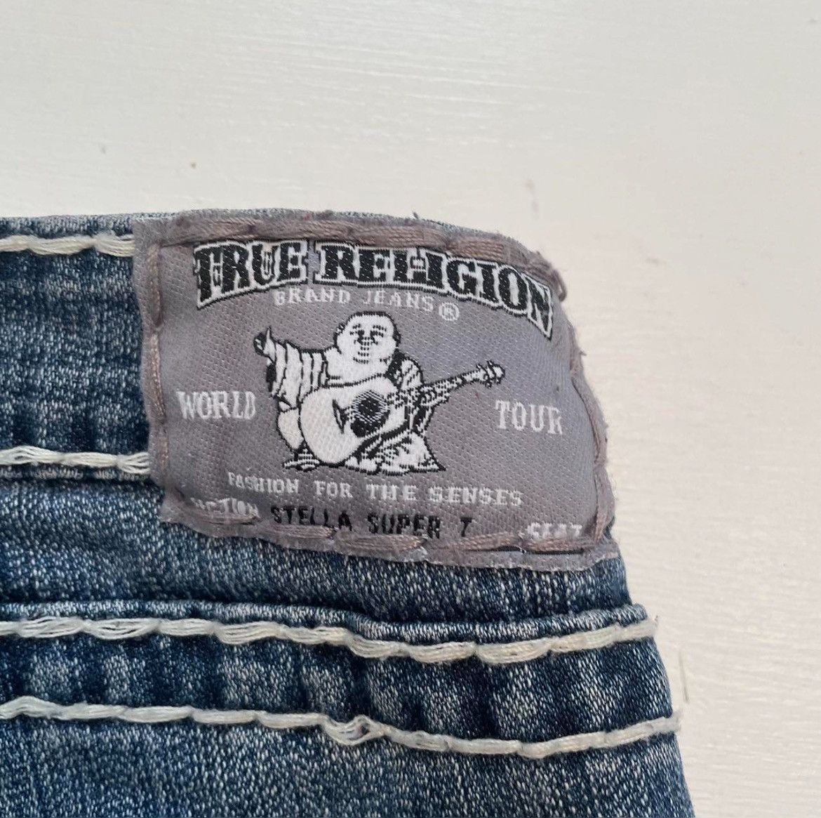 True Religion True Religion Stella Super 7 Skinny Jean Size 30" / US 8 / IT 44 - 3 Thumbnail