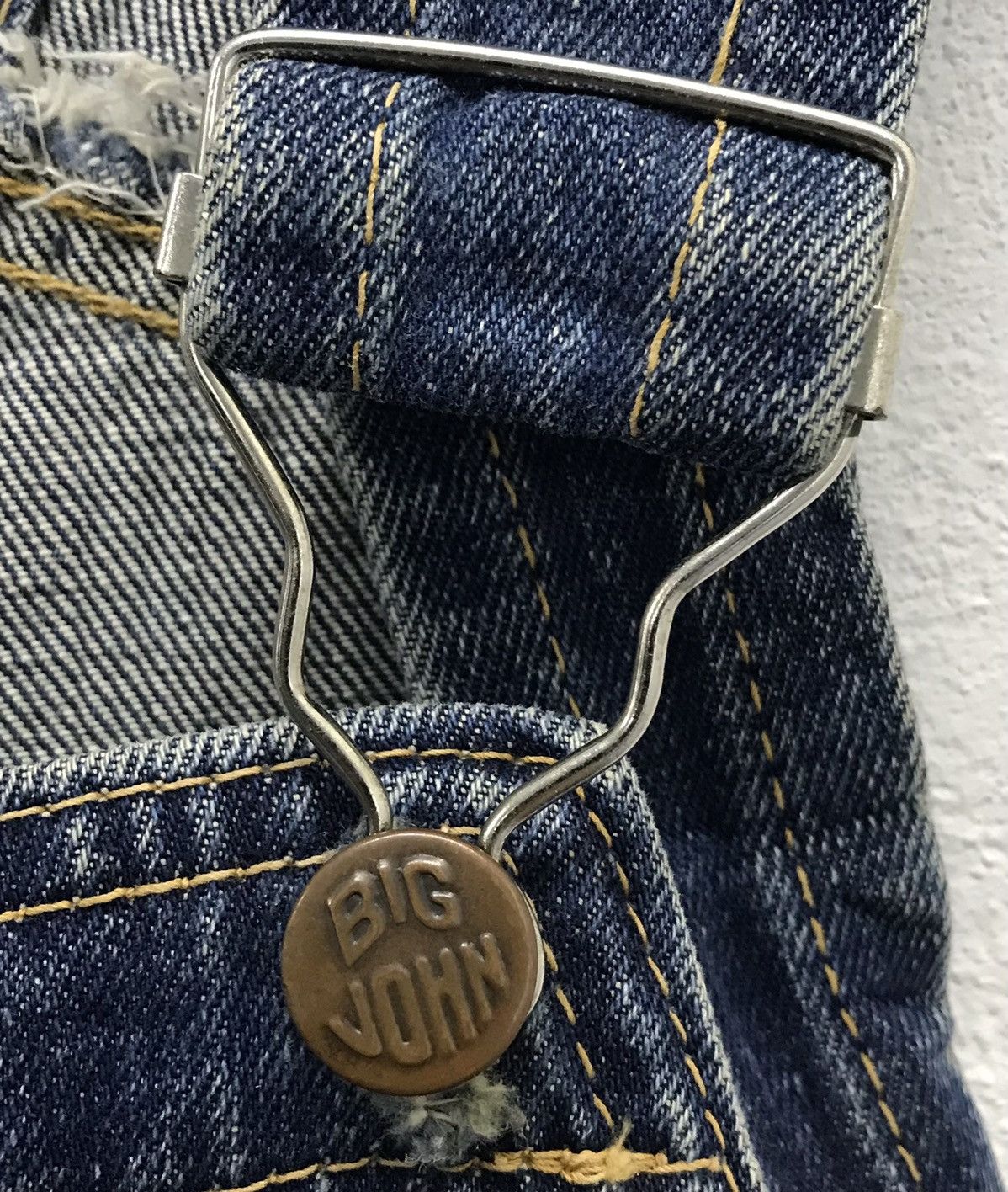 Big John × Vintage Vintage Big John Denim Overall Size US 30 / EU 46 - 5 Thumbnail